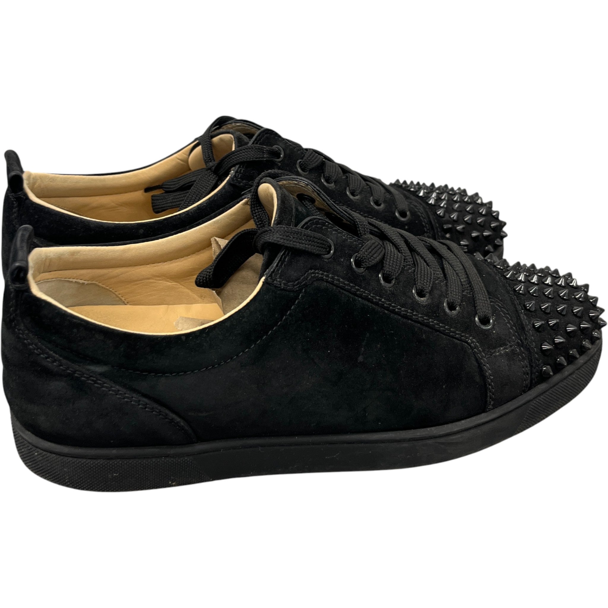 Men's Junior Spikes Low Trainers Black Size EU 45 / UK 11