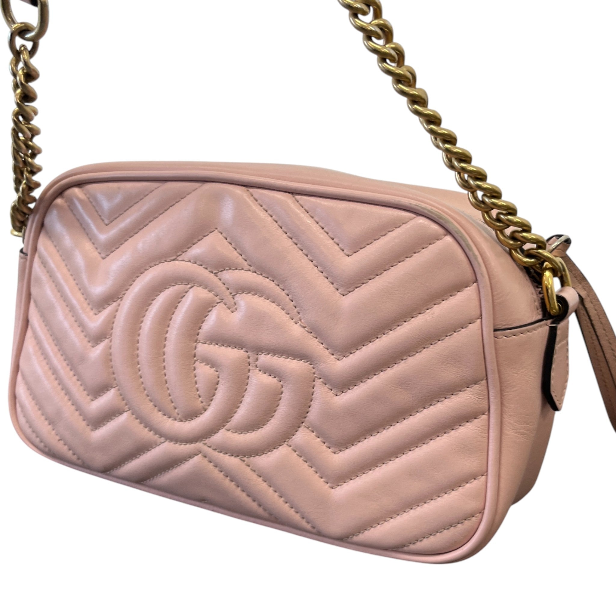 Women's Gg Marmont Camera Bag Pink