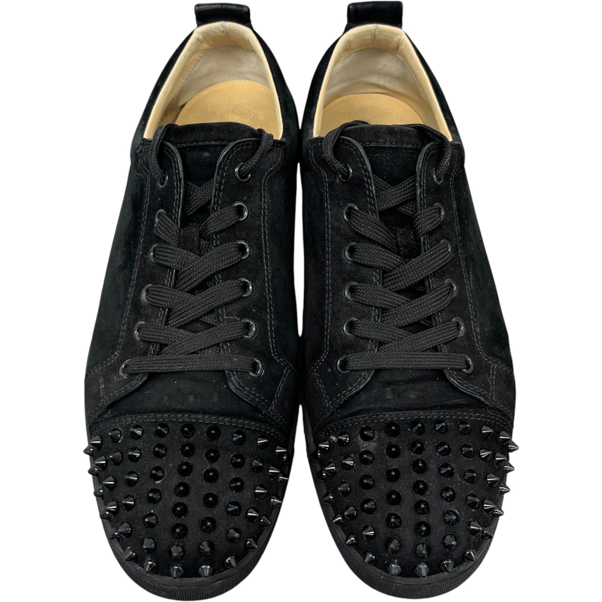 Men's Junior Spikes Low Trainers Black Size EU 45 / UK 11