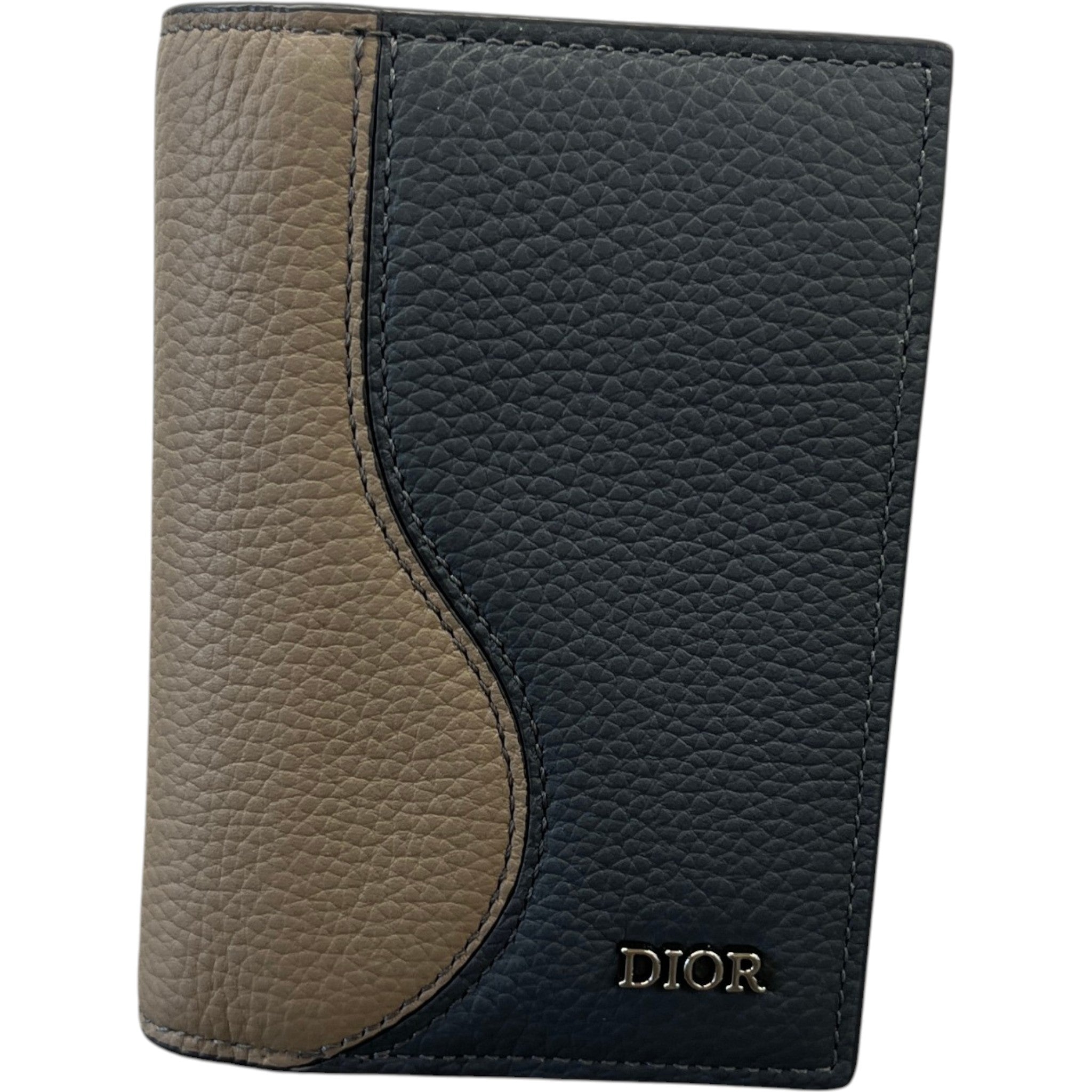Men's Saddle Bi-Fold Wallet Blue