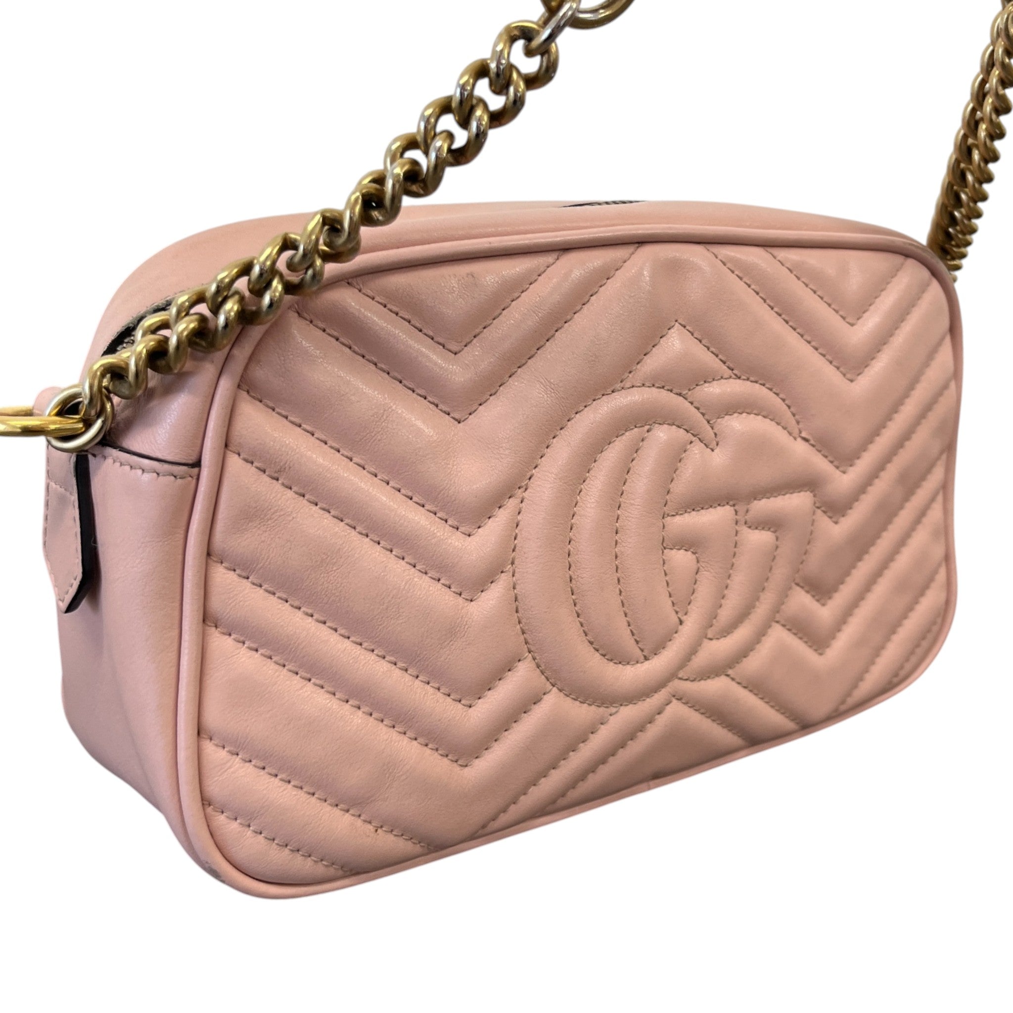 Women's Gg Marmont Camera Bag Pink