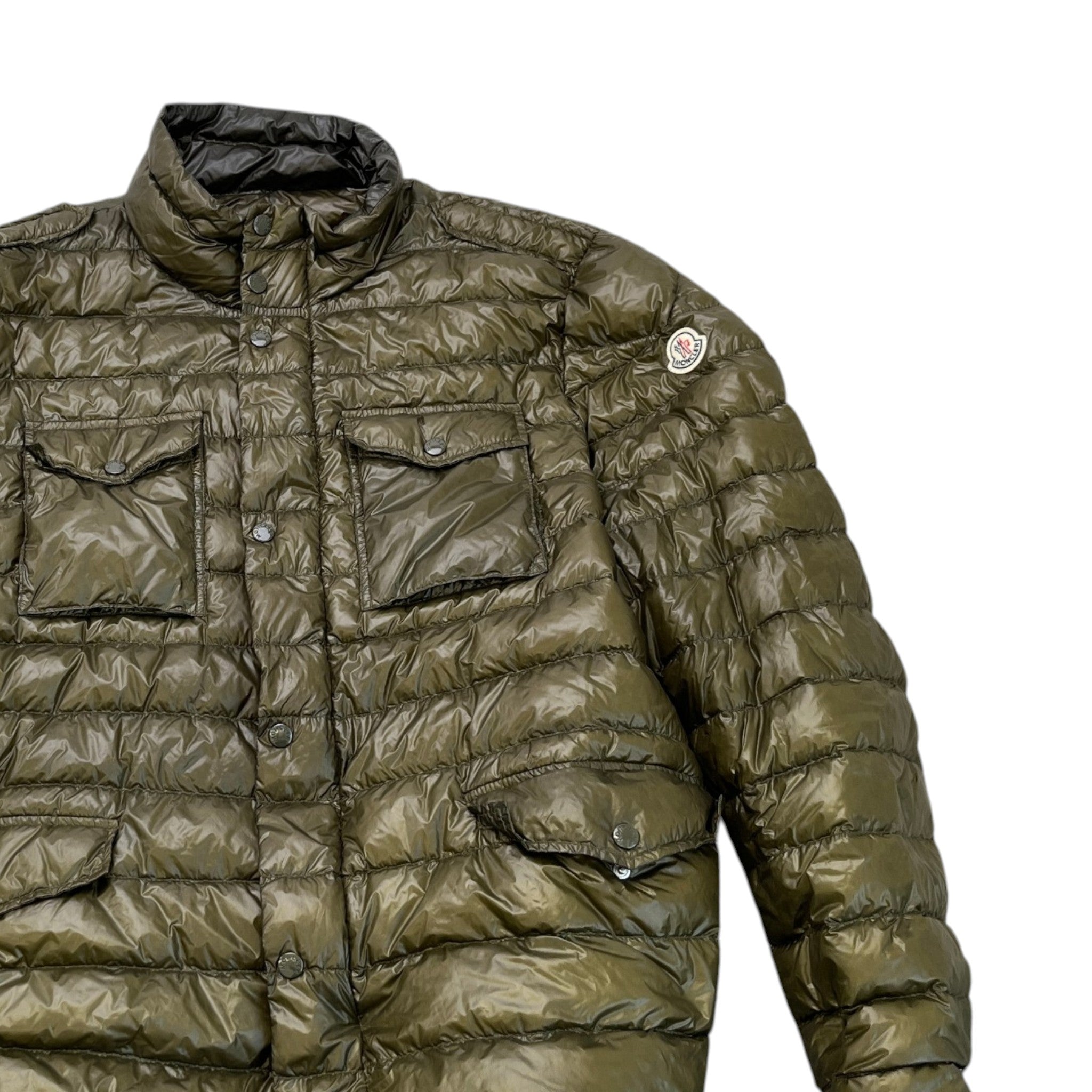 Men's Omer Down Jacket Khaki Size 7 / XXXXL