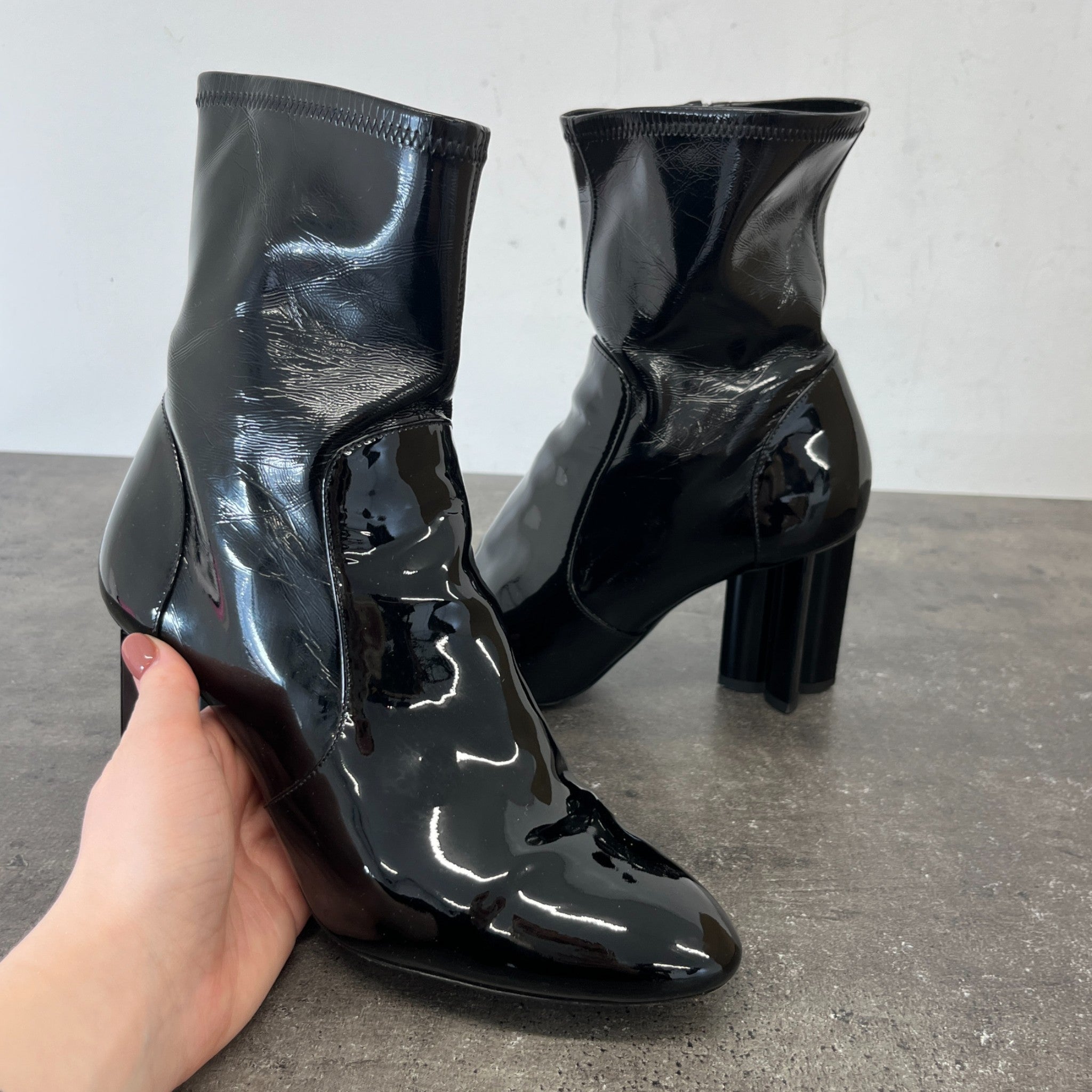 Women's Silhouette Ankle Boots Black Size EU 38 / UK 5