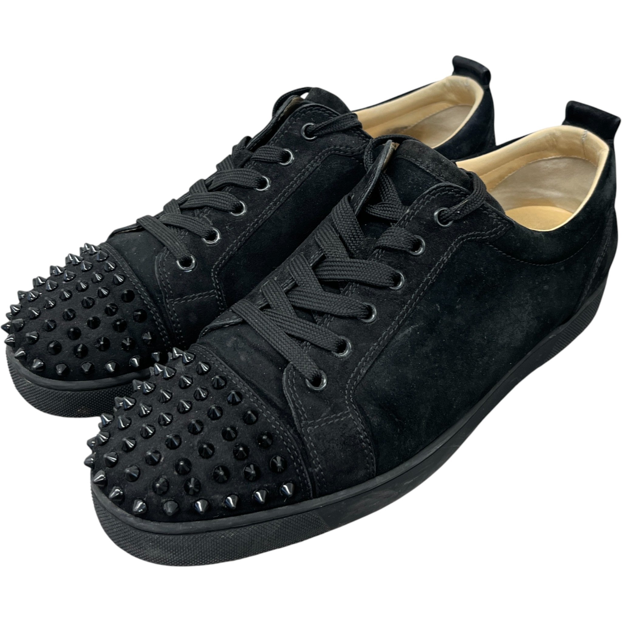 Men's Junior Spikes Low Trainers Black Size EU 45 / UK 11