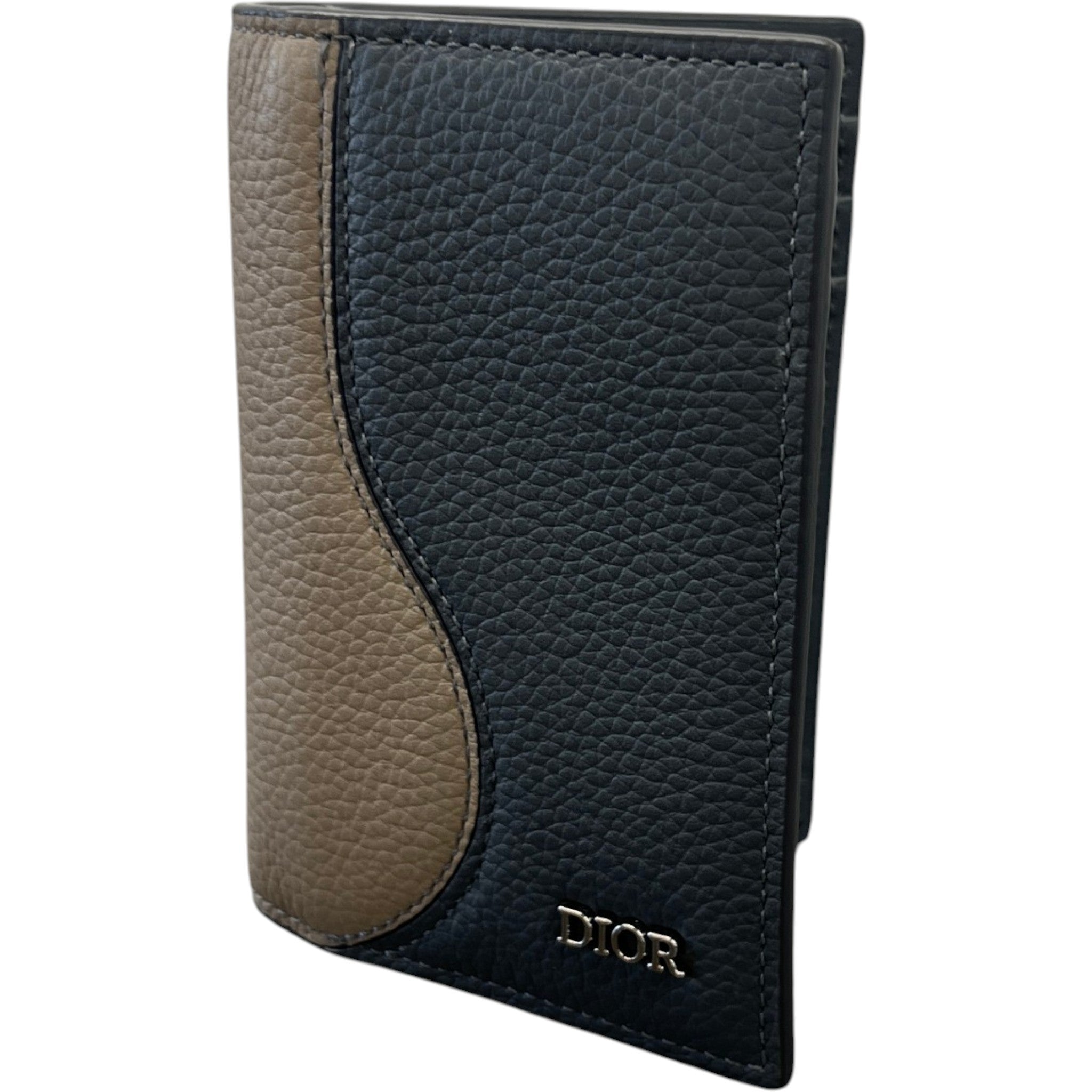 Men's Saddle Bi-Fold Wallet Blue