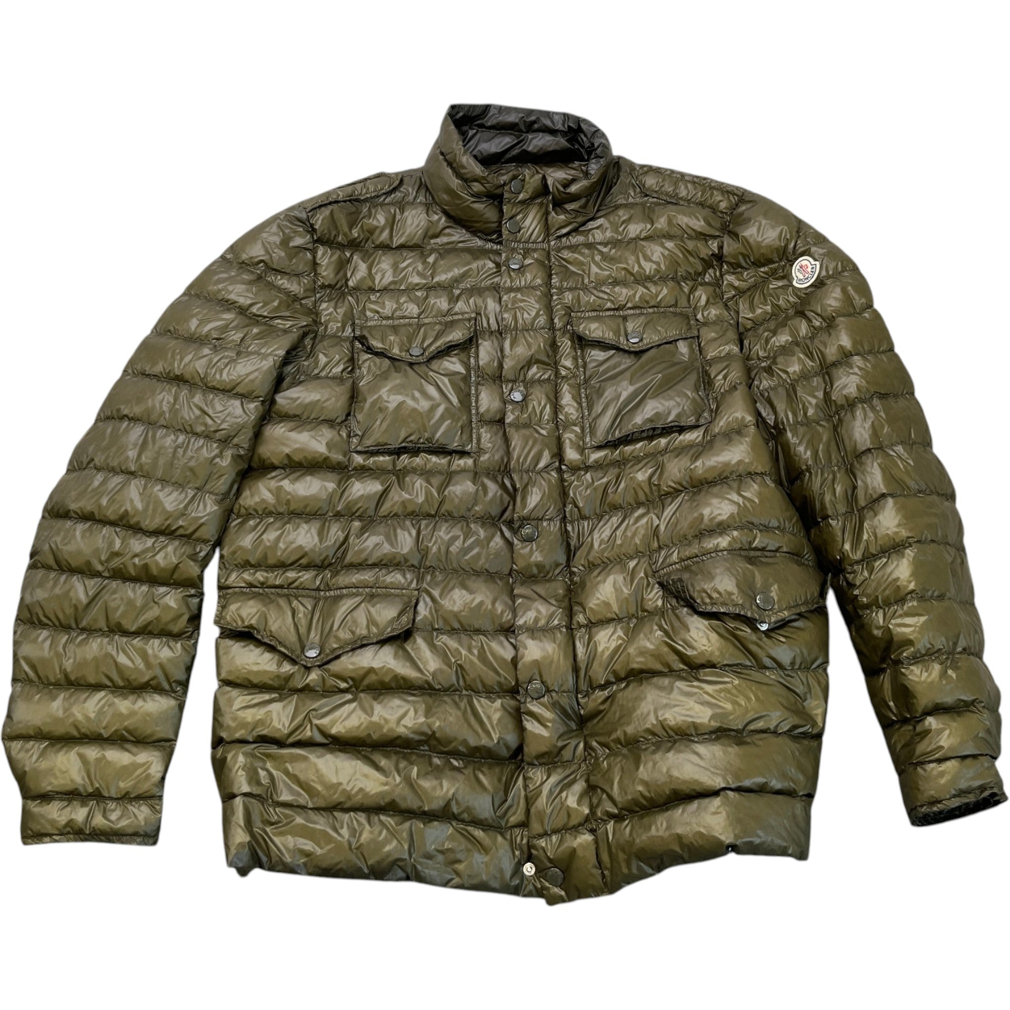 Men's Omer Down Jacket Khaki Size 7 / XXXXL