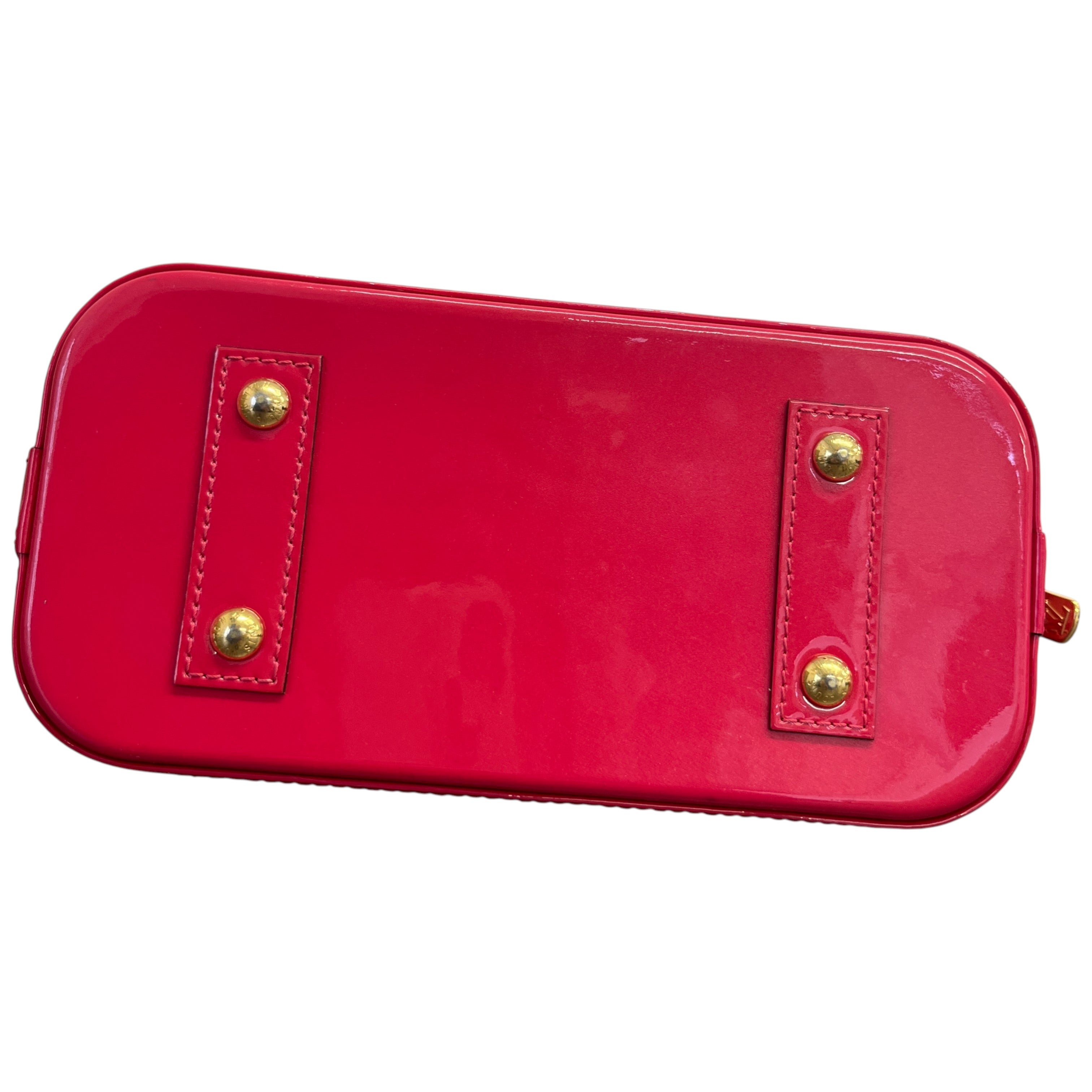 Women's Monogram Vernis Alma Bb Bag Pink