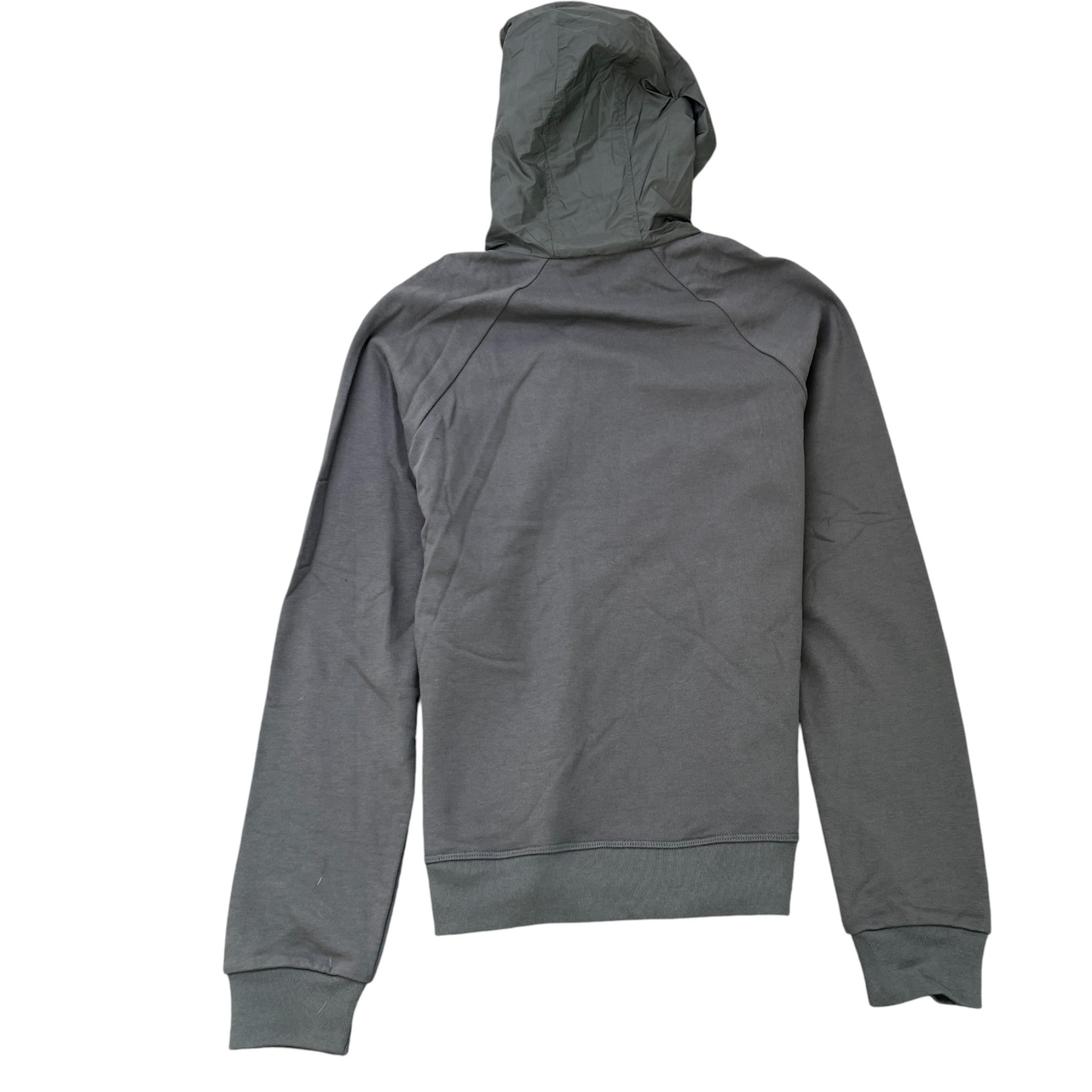 Men's Plaque Logo Hoodie Grey Size S
