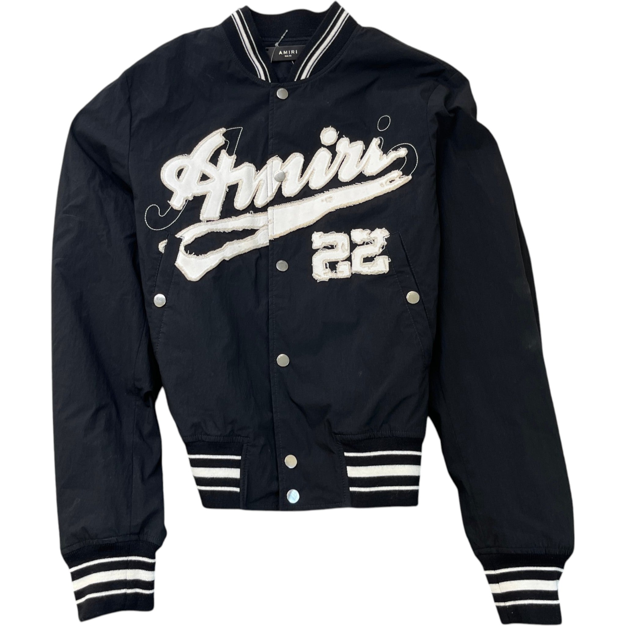 Men's Applique Logo Jacket Black Size IT 50 / L
