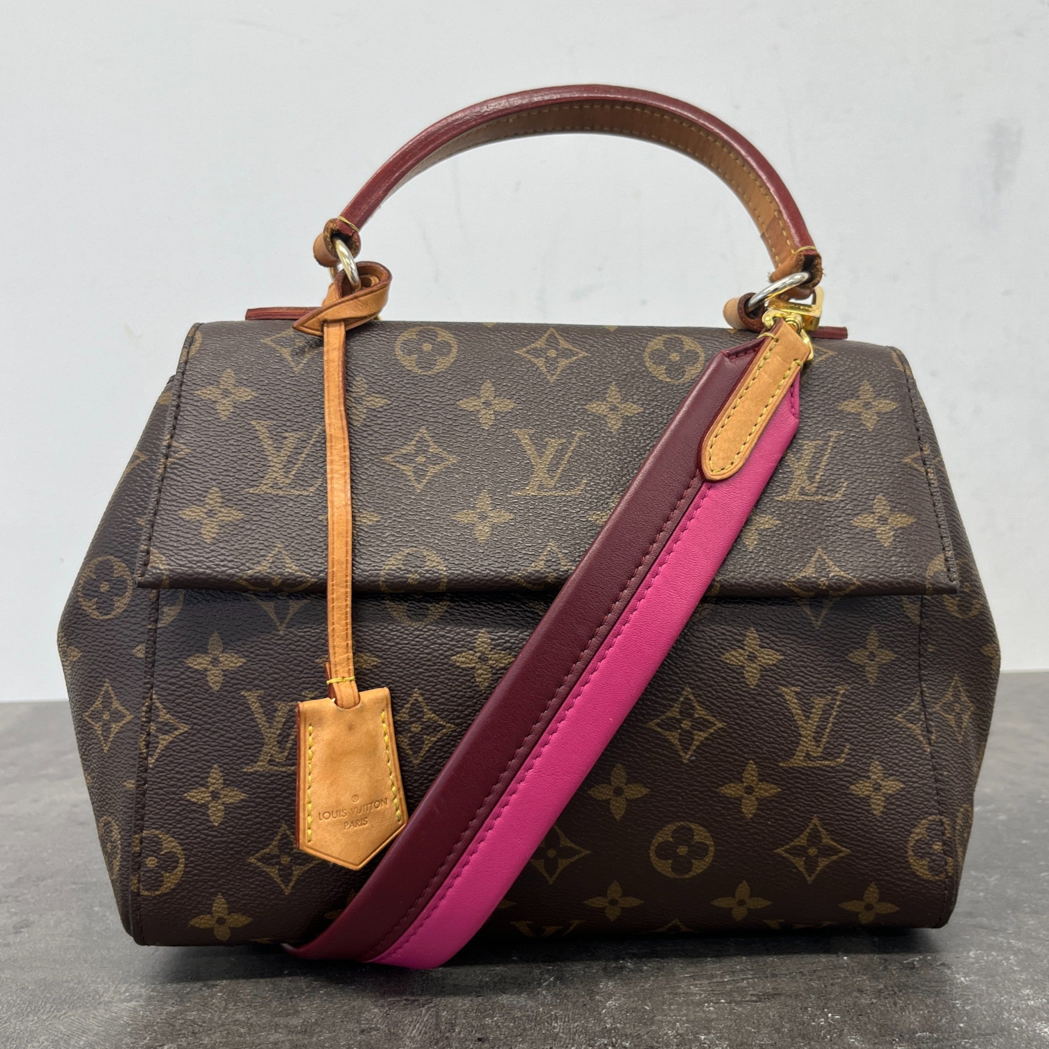 Women's Monogram Cluny Bb Handbag Brown