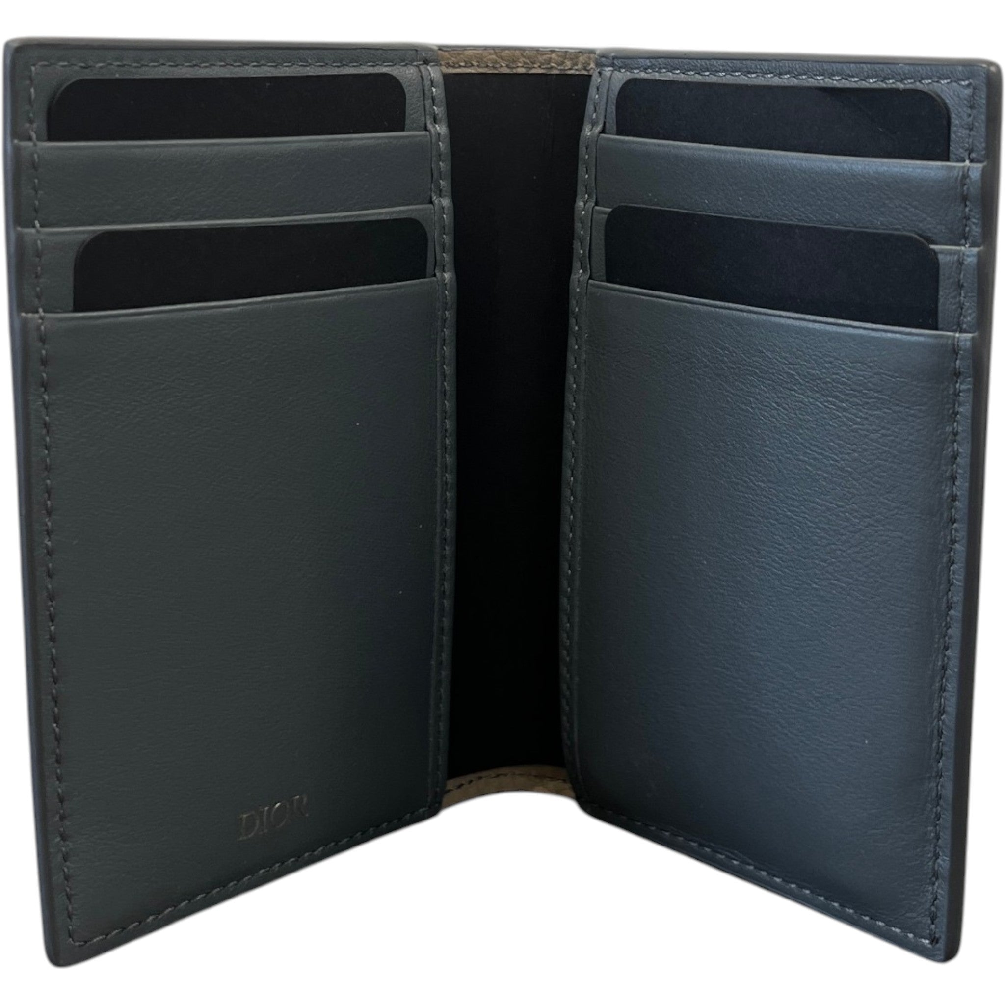 Men's Saddle Bi-Fold Wallet Blue