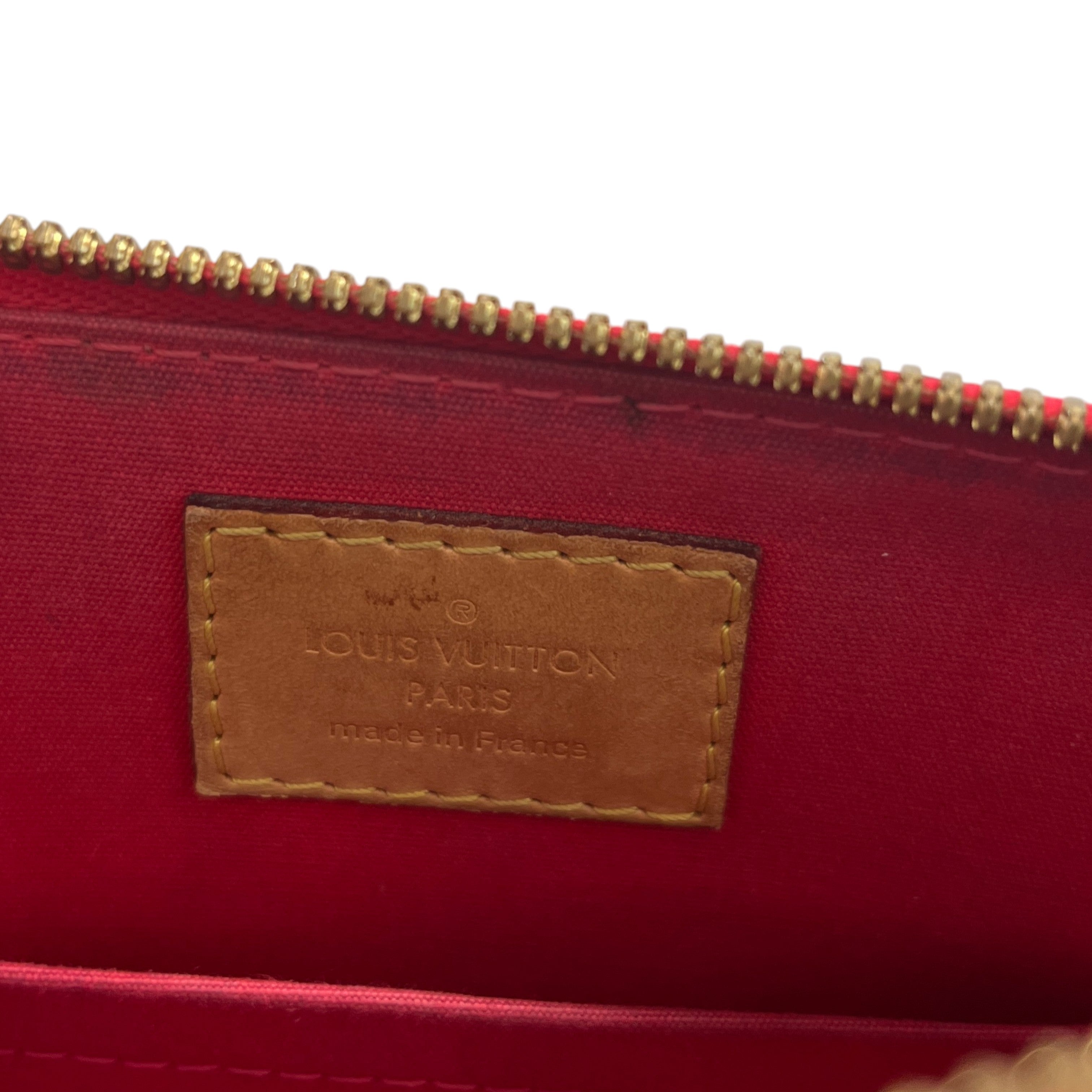 Women's Monogram Vernis Alma Bb Bag Pink