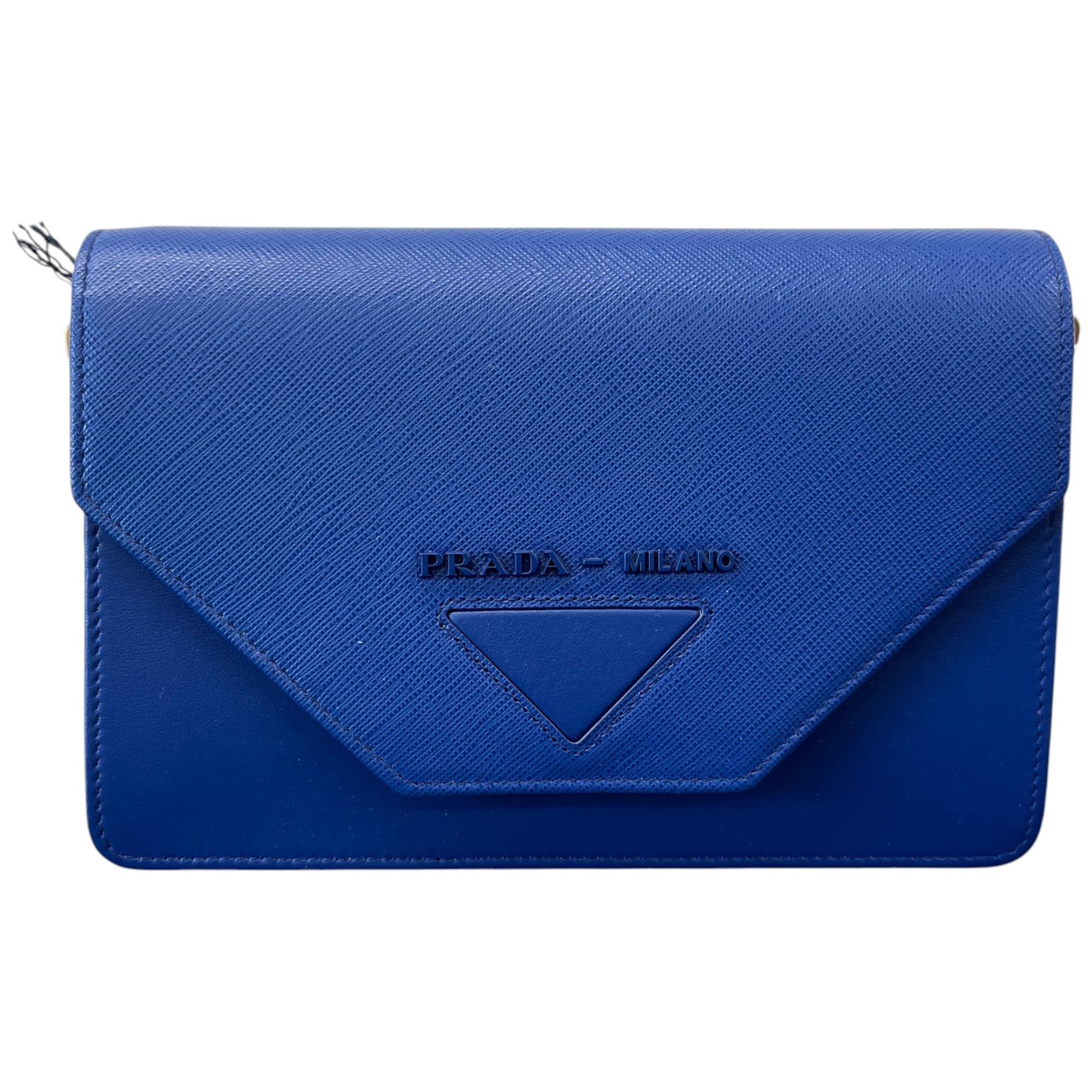 Women's Saffiano City Clap Handbag Blue