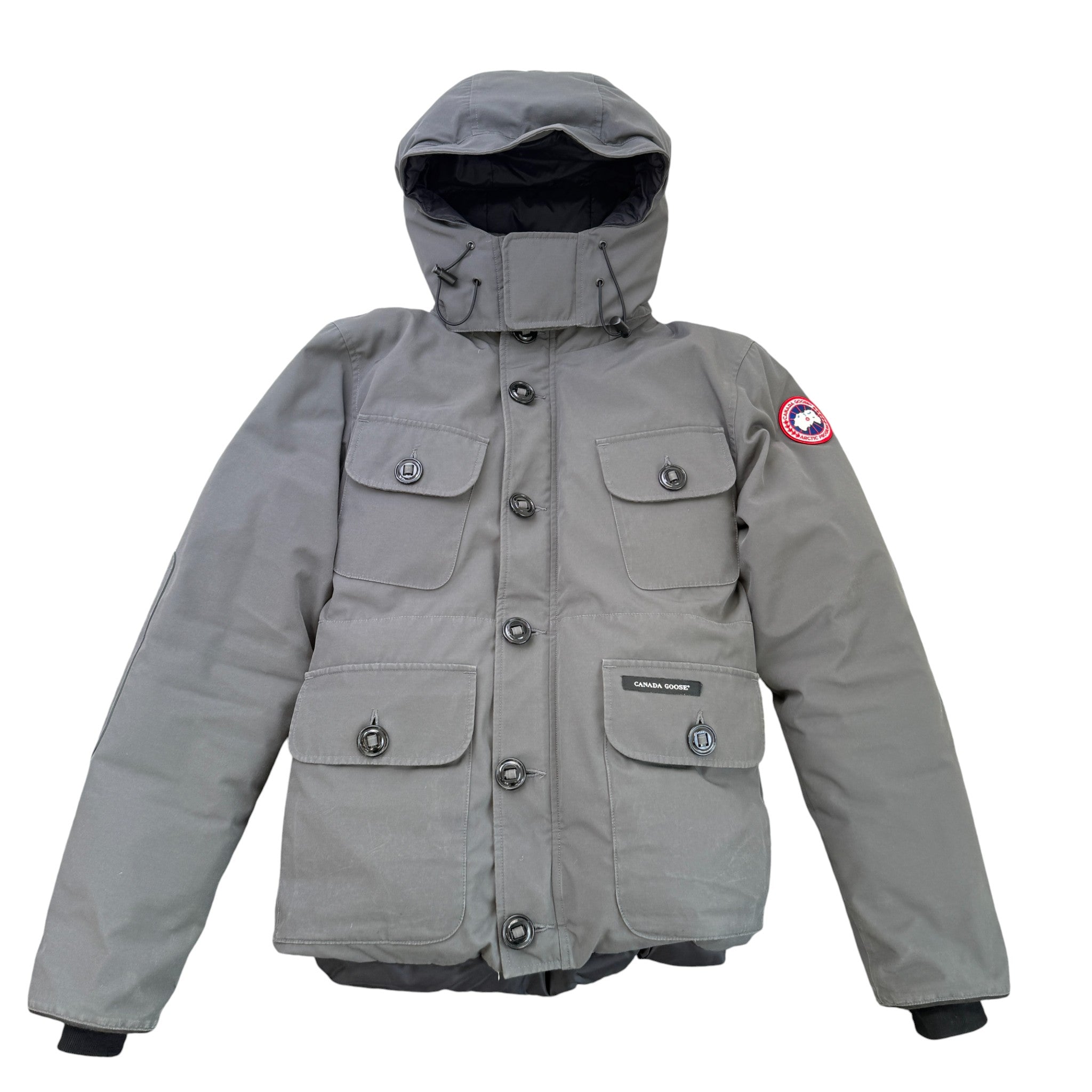 Men's Selkirk Down Jacket Grey Size L