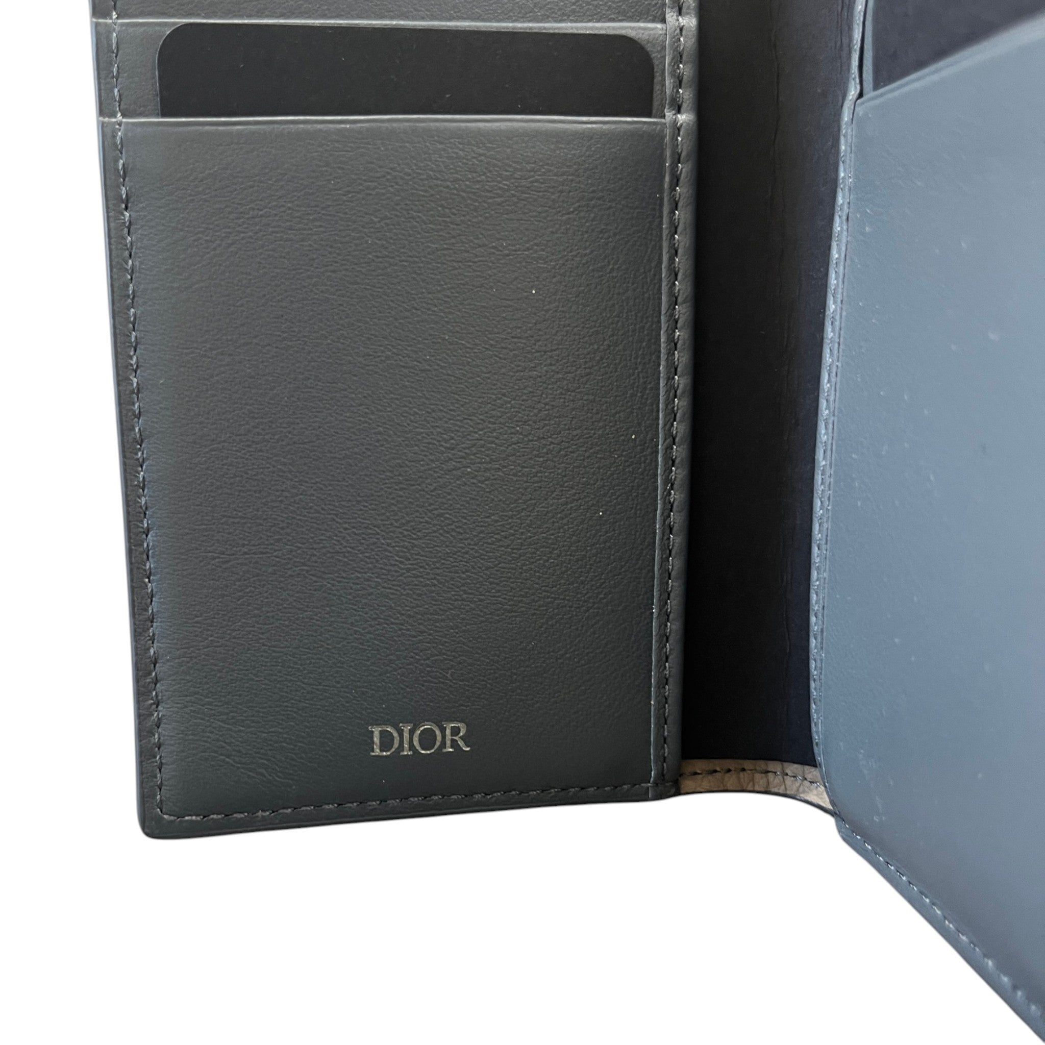 Men's Saddle Bi-Fold Wallet Blue