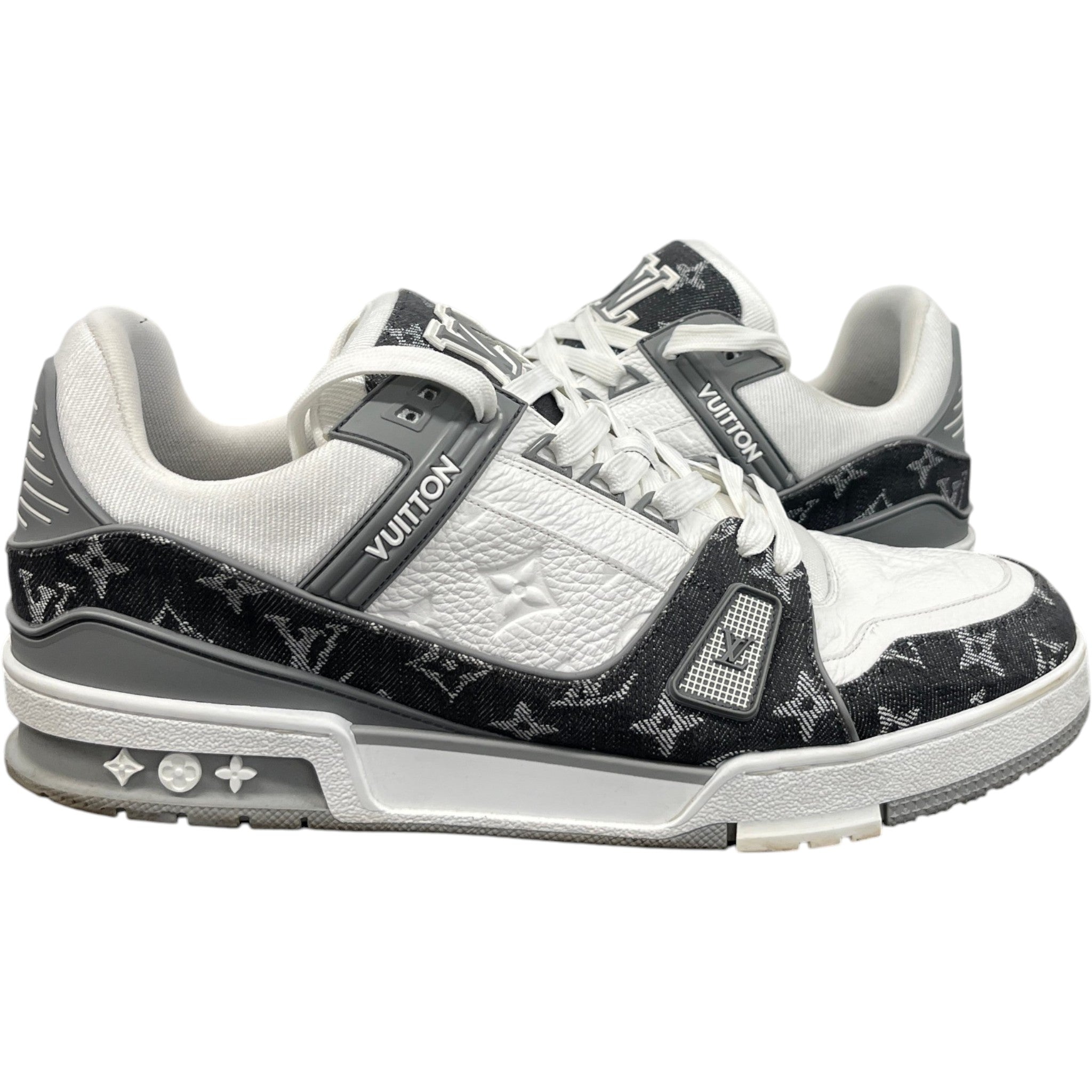 Men's Lv Low Trainers Grey Size EU 44 / UK 10