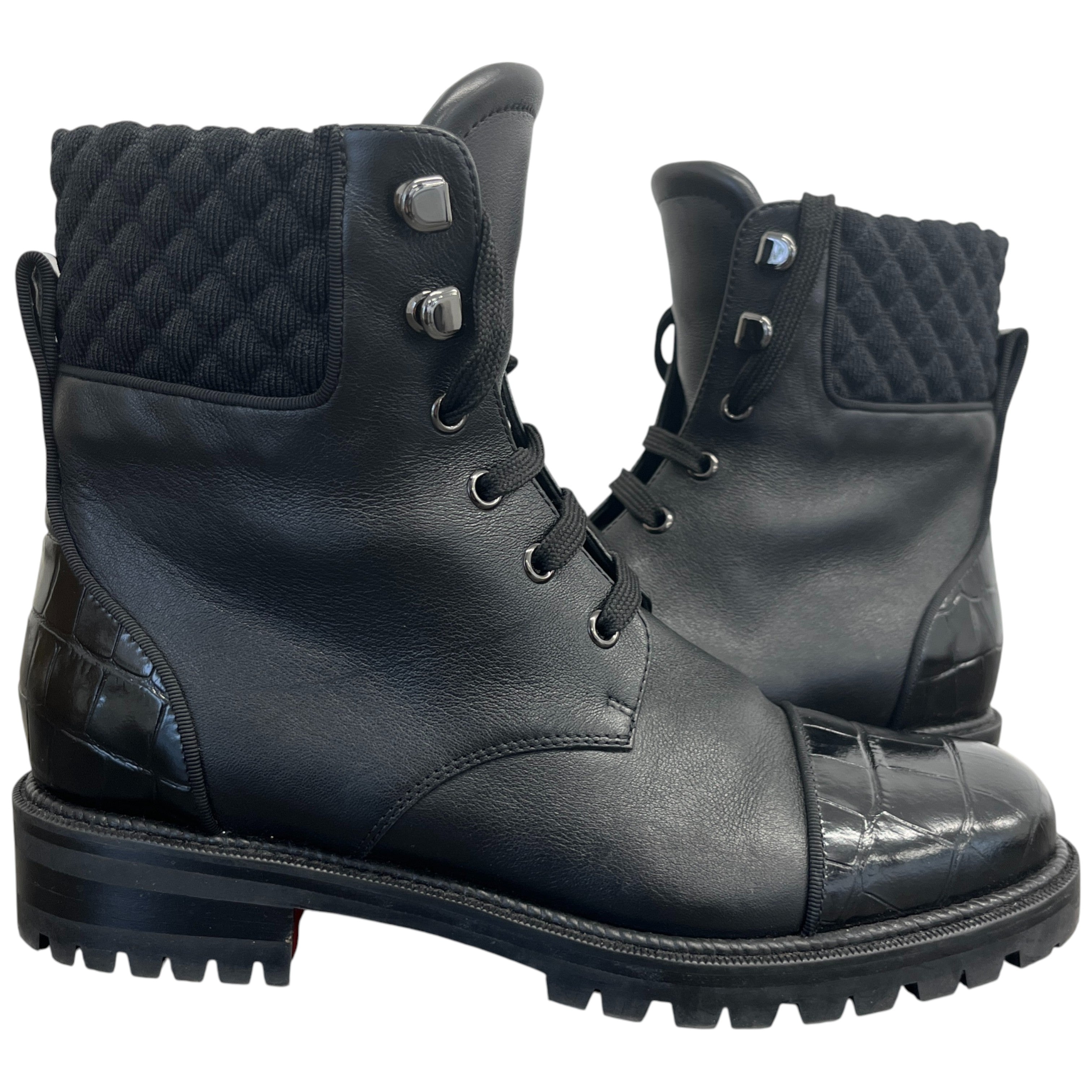 Women's Mayr Combat Boots Black Size EU 38 / UK 5