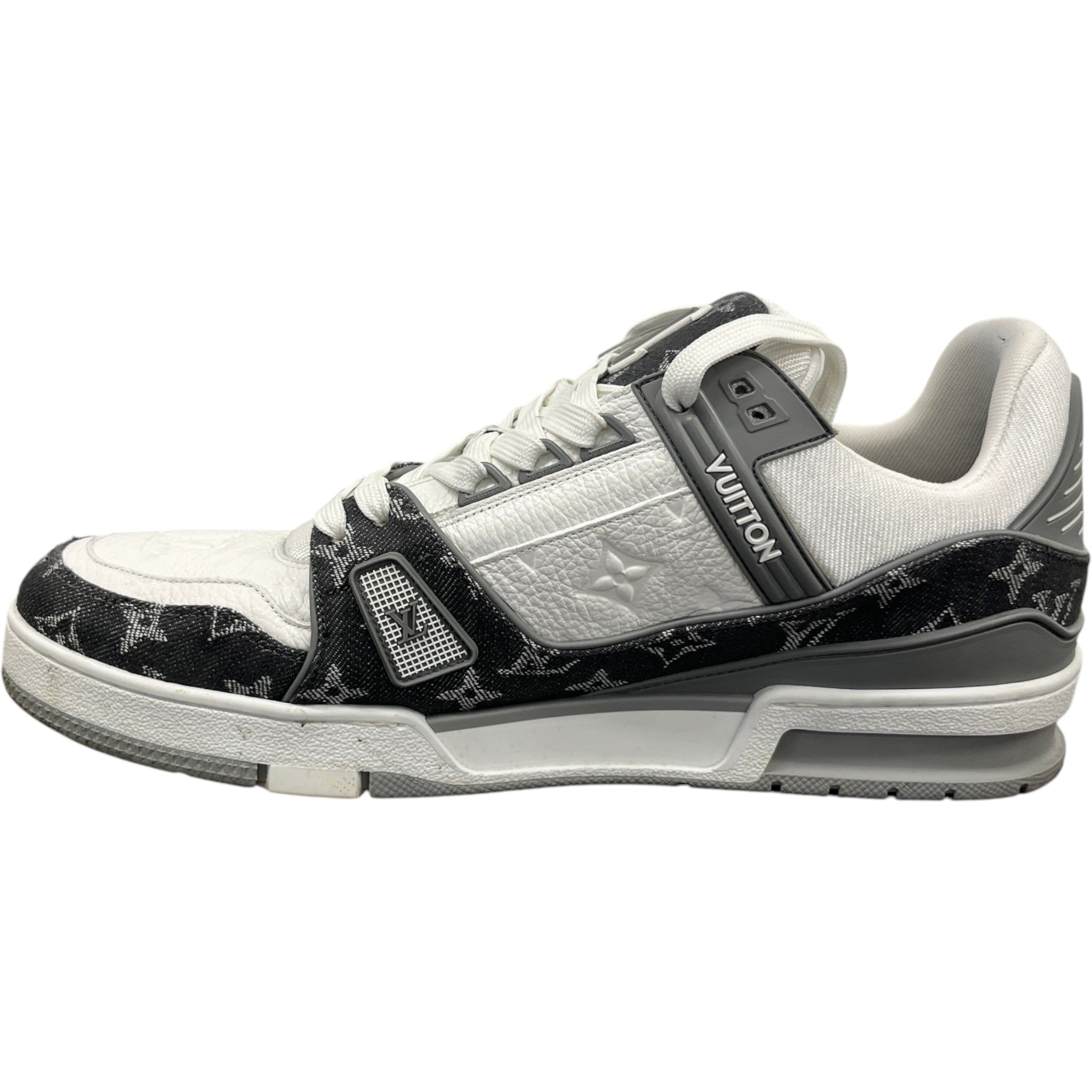 Men's Lv Low Trainers Grey Size EU 44 / UK 10