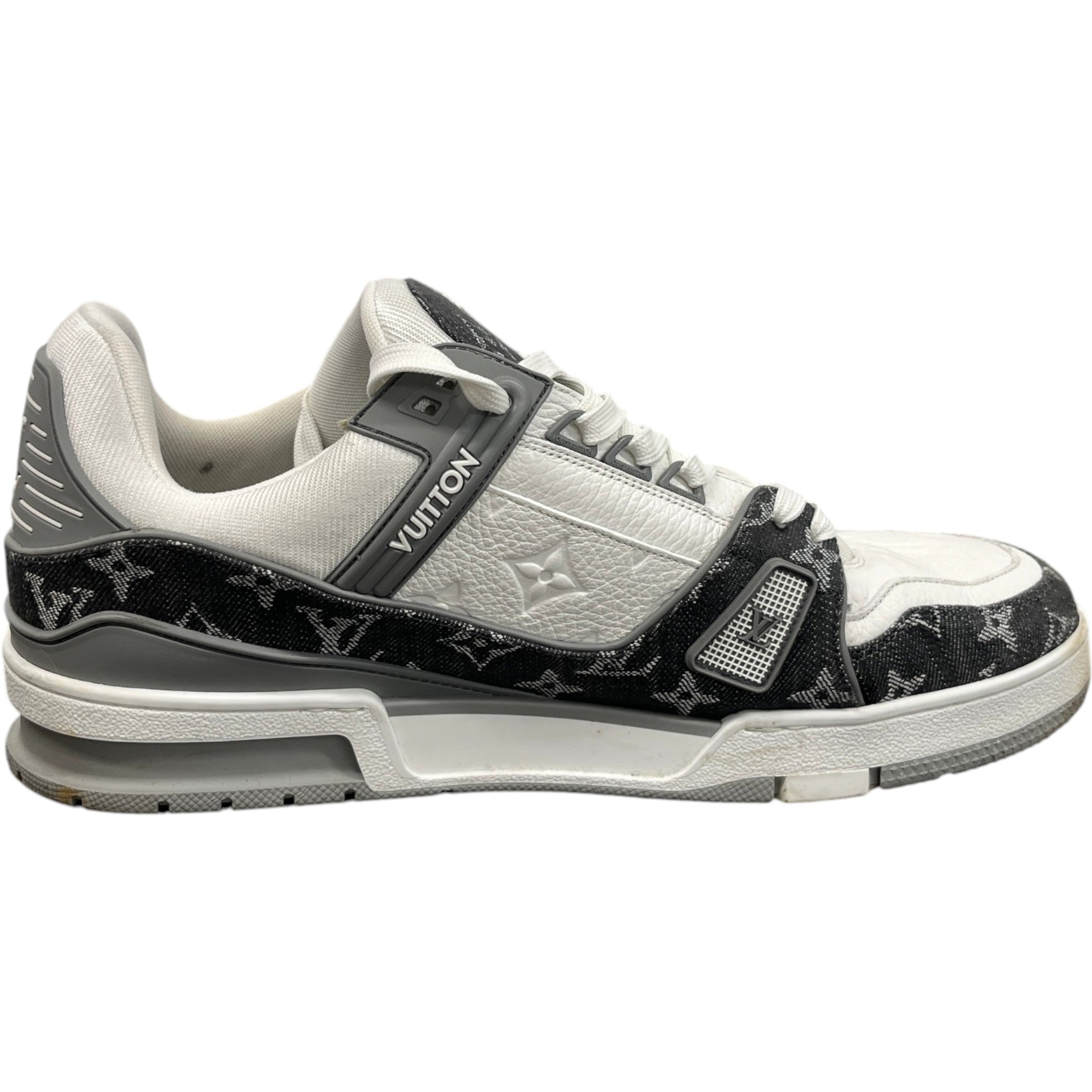 Men's Lv Low Trainers Grey Size EU 44 / UK 10