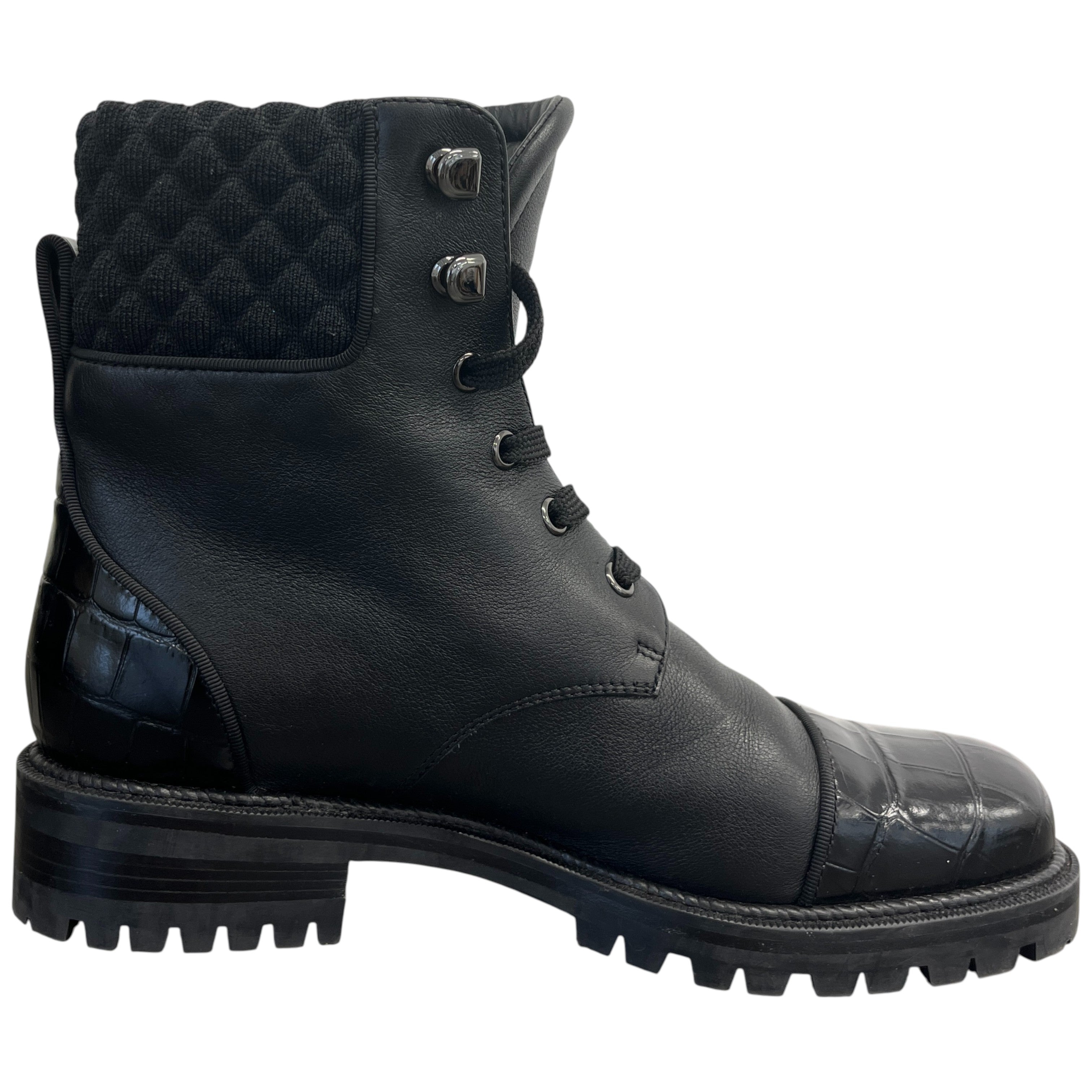 Women's Mayr Combat Boots Black Size EU 38 / UK 5