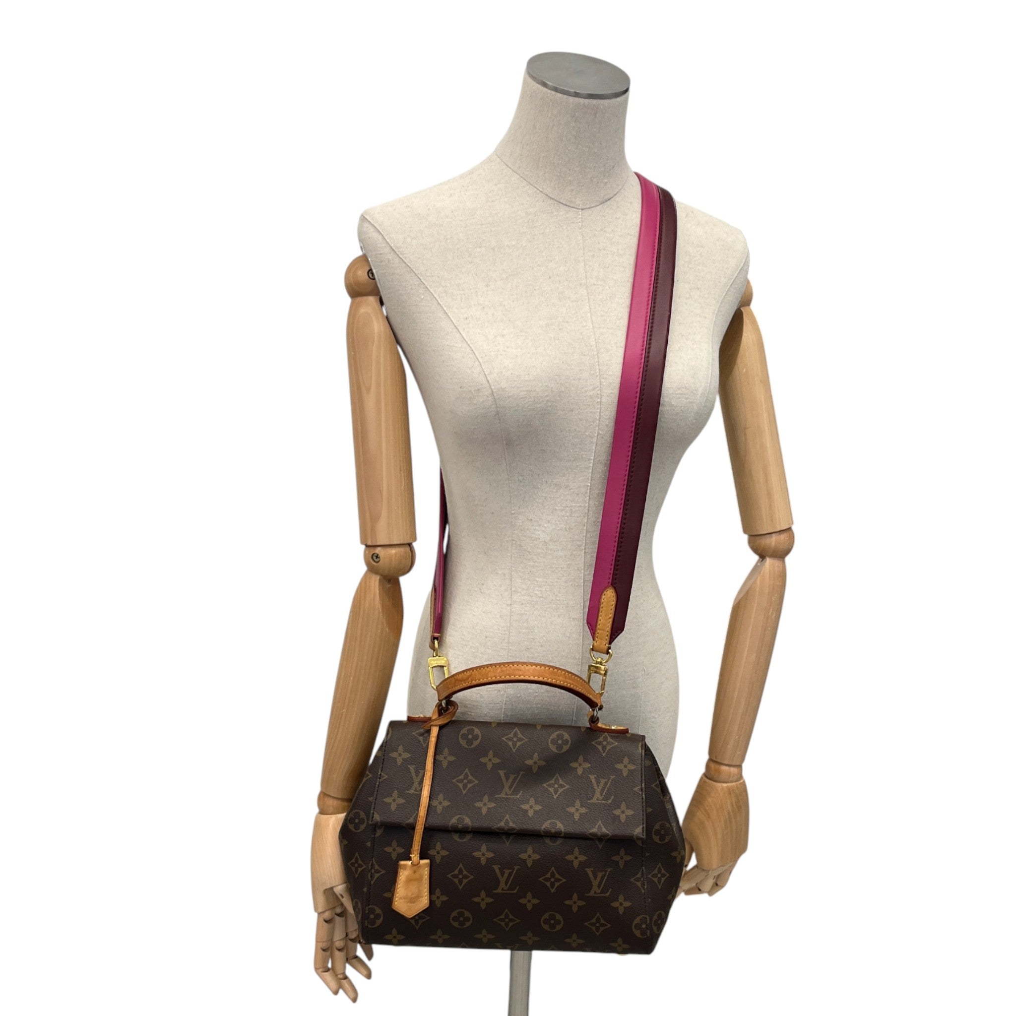 Women's Monogram Cluny Bb Handbag Brown