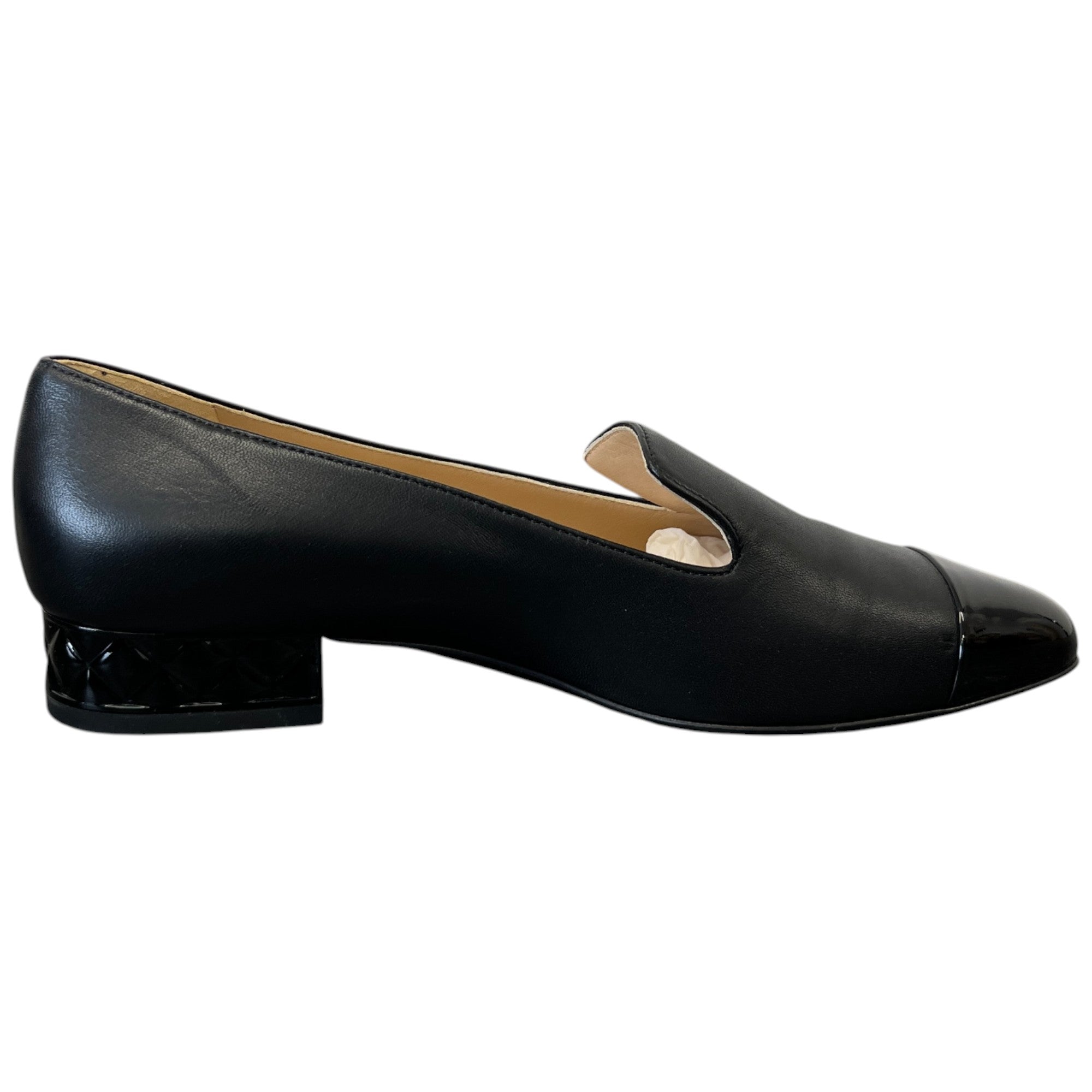 Women's Cc Logo Loafers Black Size EU 36 / UK 3