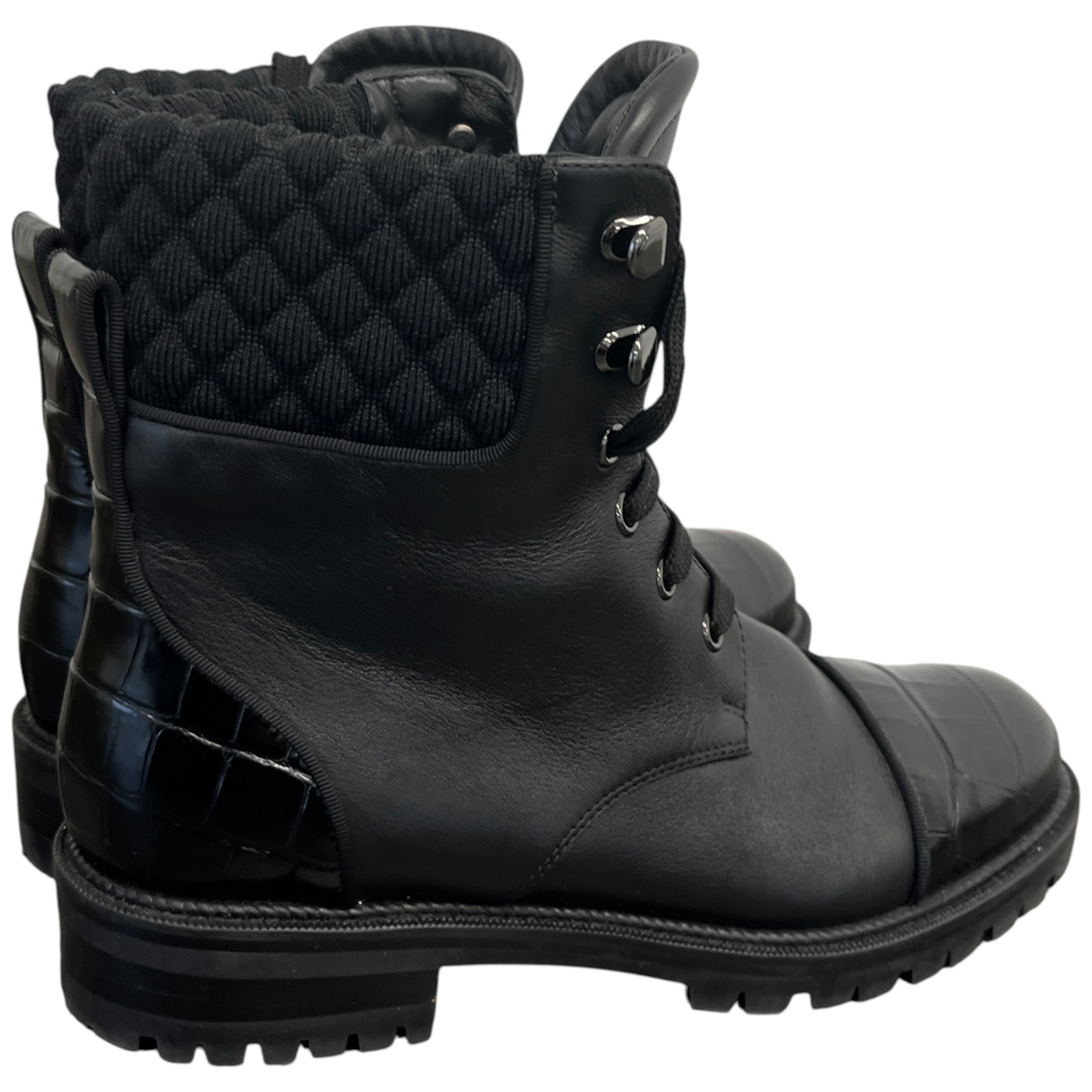 Women's Mayr Combat Boots Black Size EU 38 / UK 5
