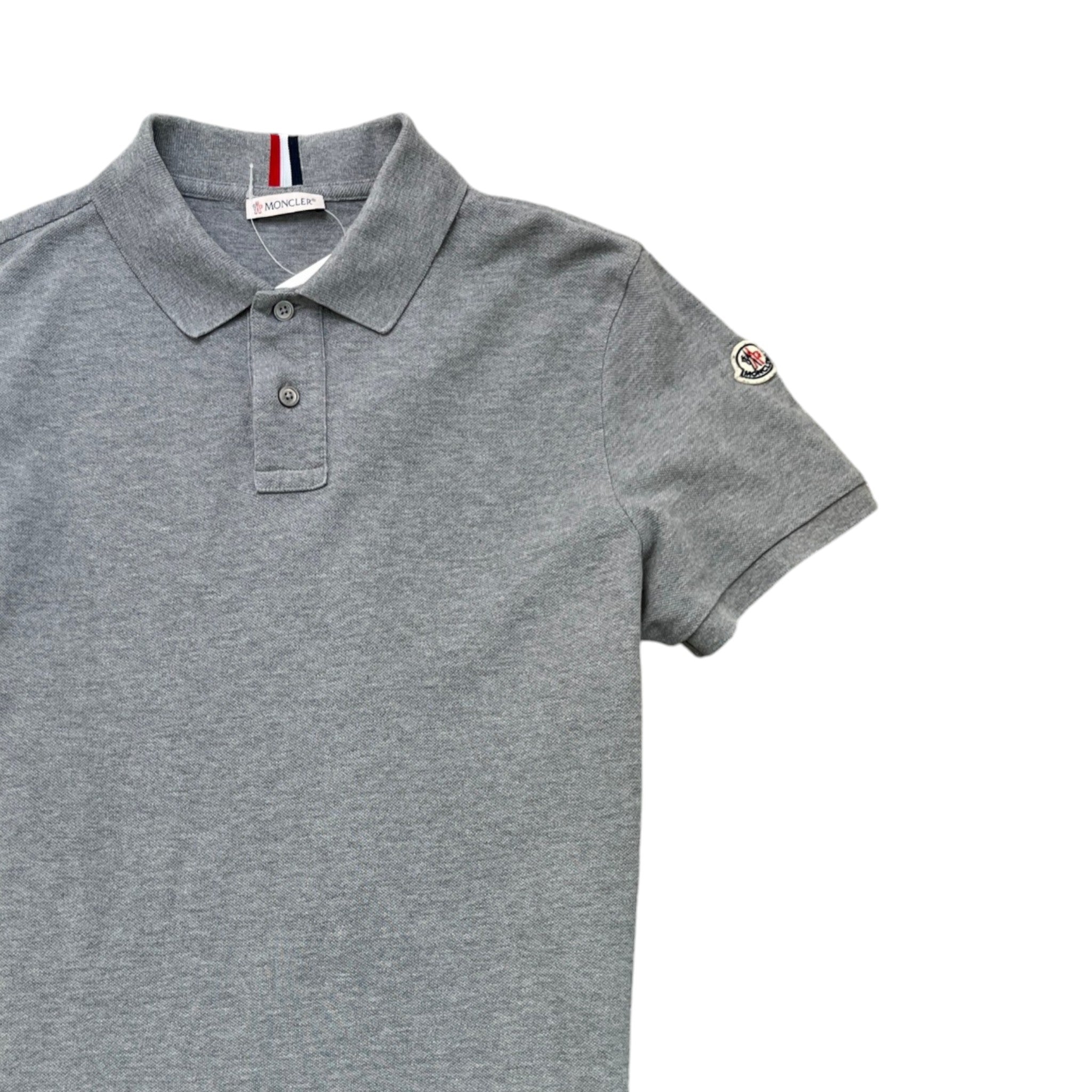 Men's Maglia Polo Shirt Grey Size S