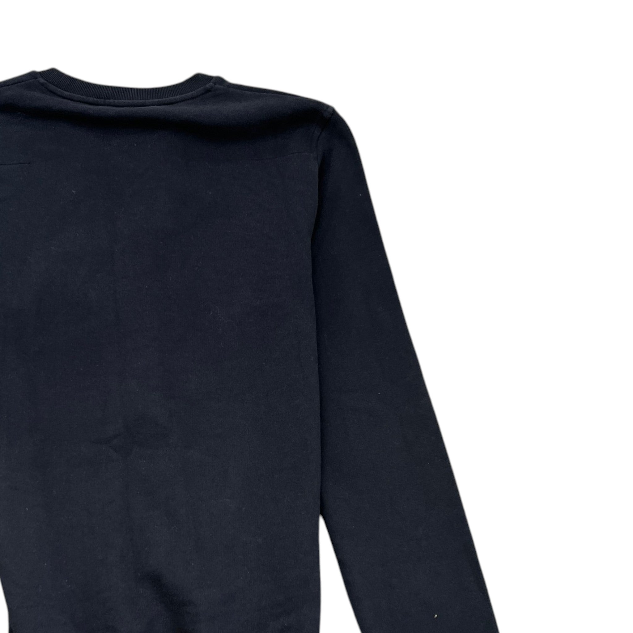 Men's Forever Young Logo Sweatshirt Black Size XS