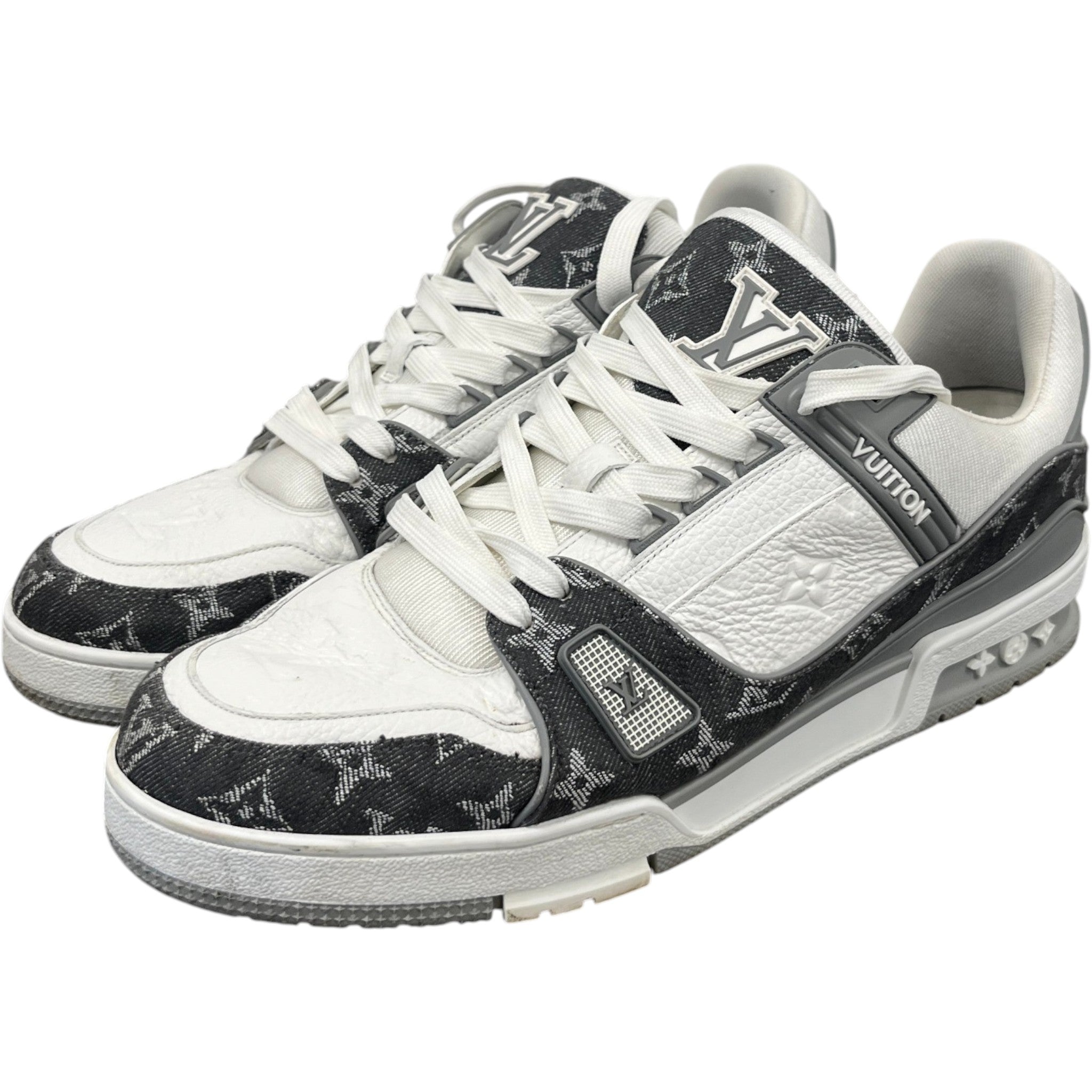 Men's Lv Low Trainers Grey Size EU 44 / UK 10