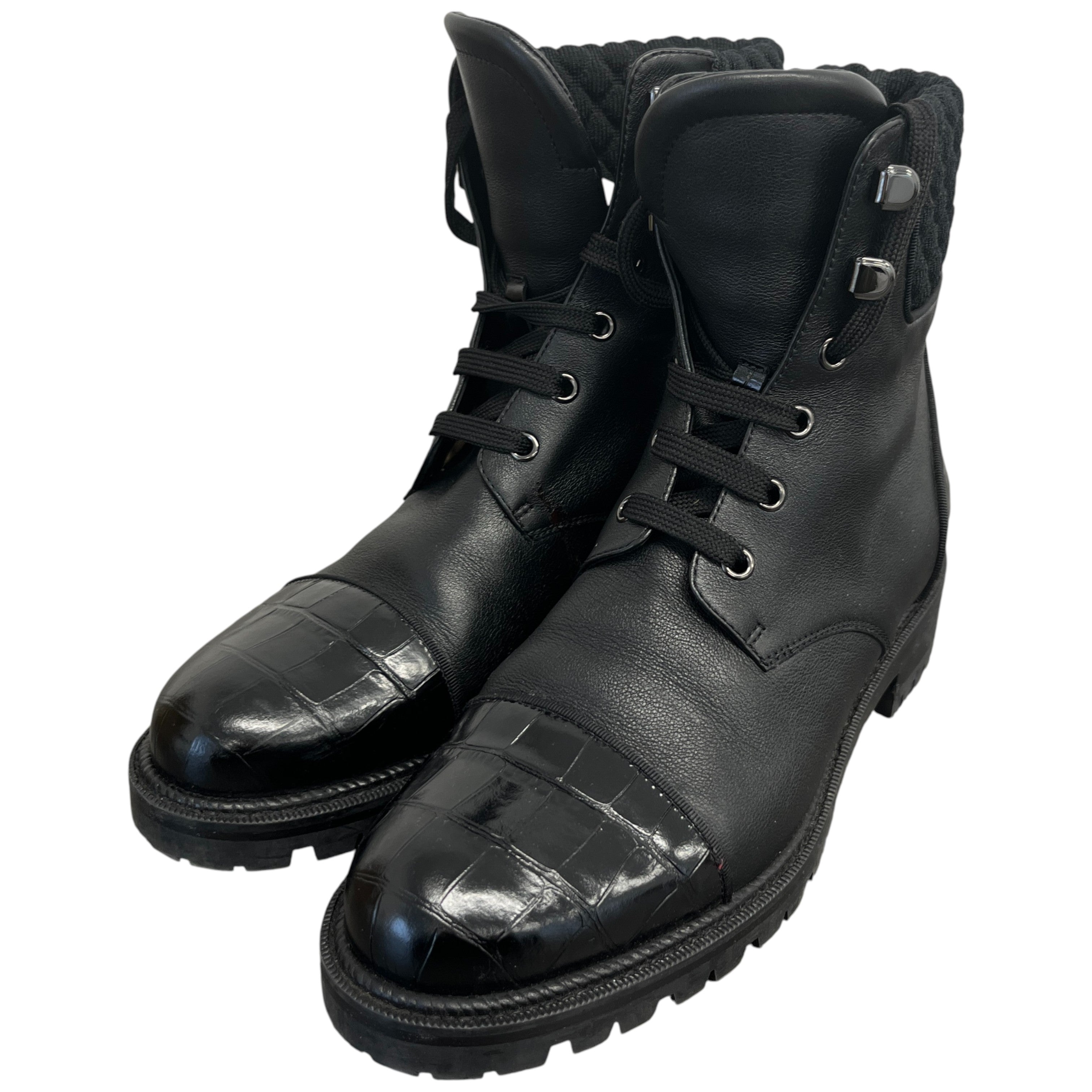 Women's Mayr Combat Boots Black Size EU 38 / UK 5