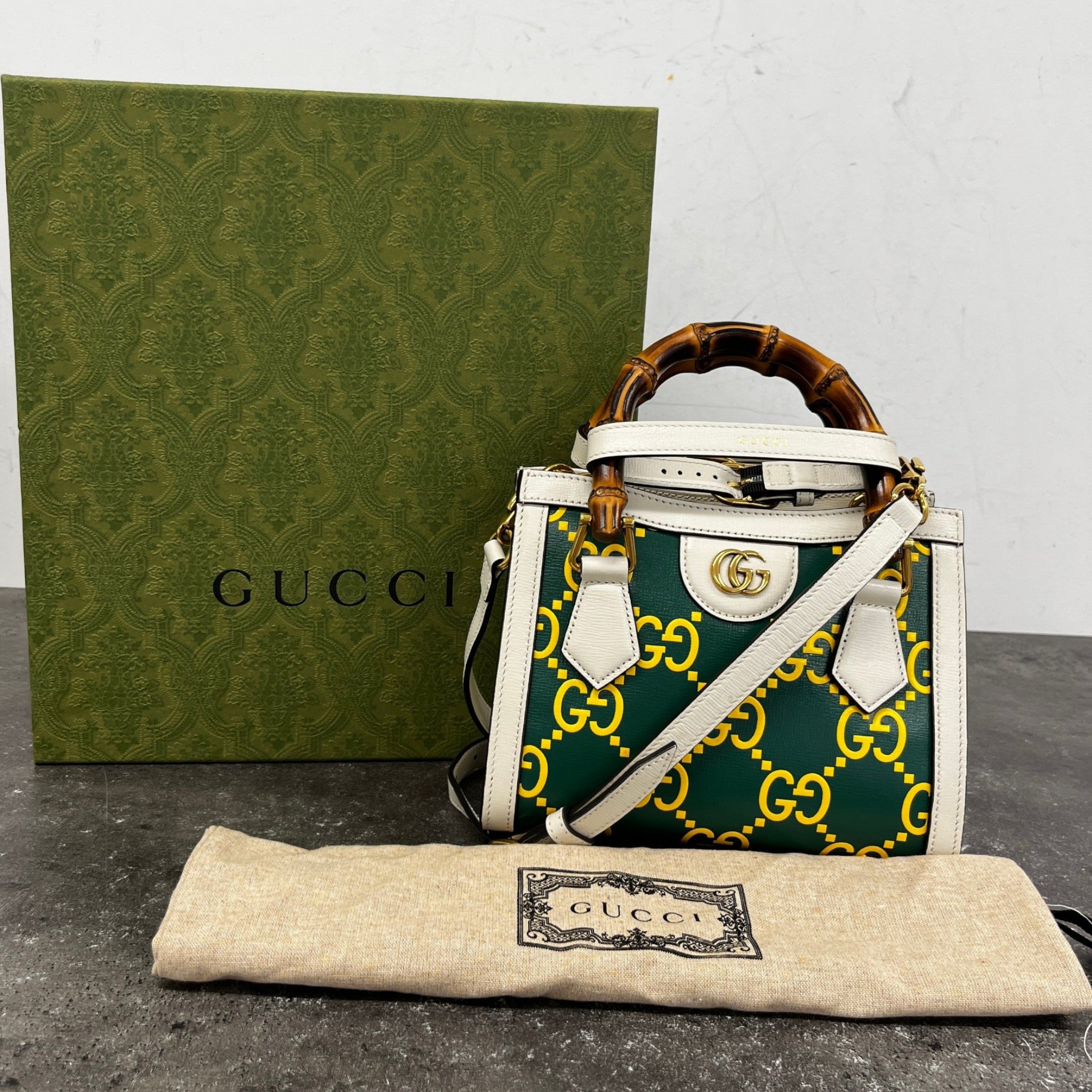 Women's Mini Diana Tote Bag Green