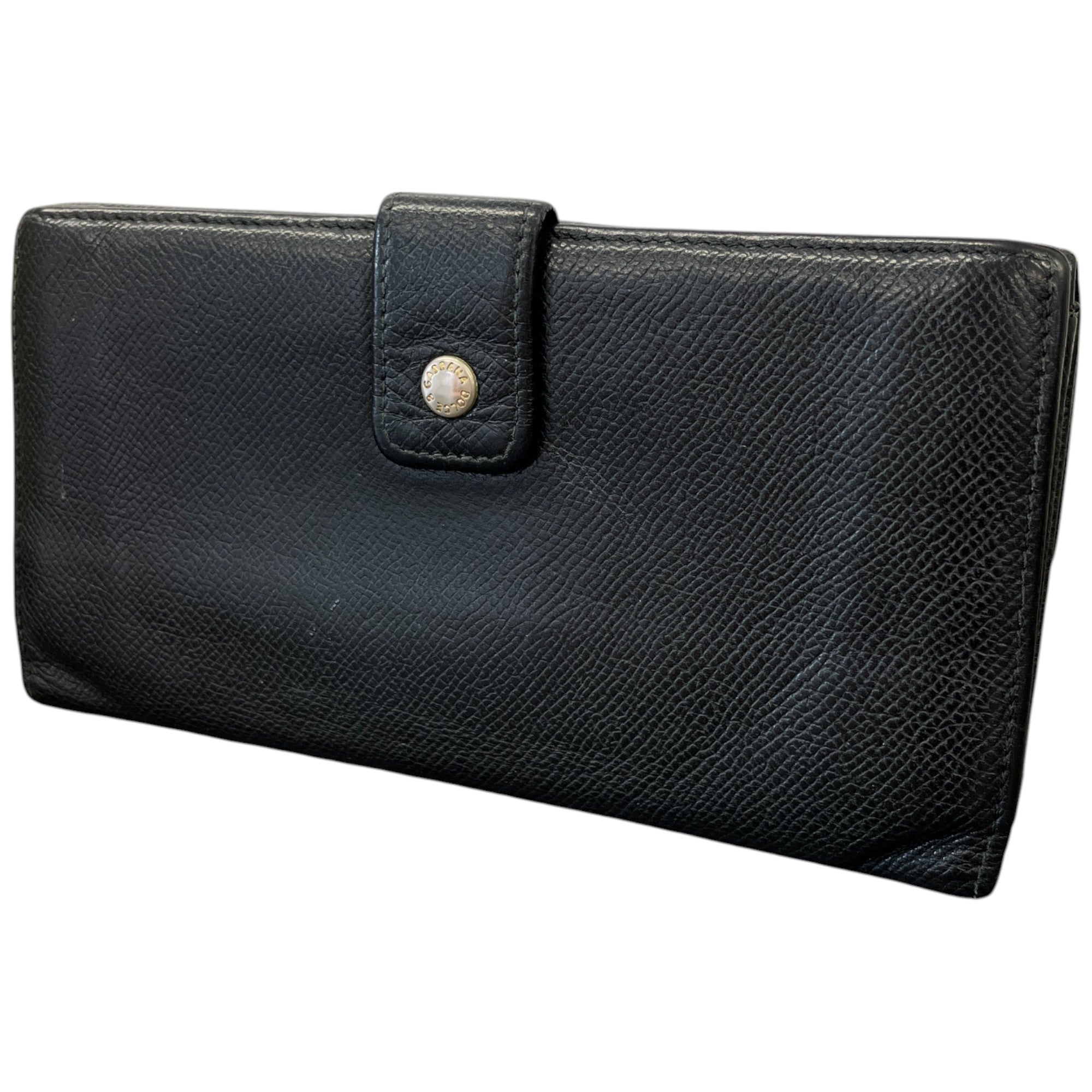 Women's Plaque Logo Purse Black