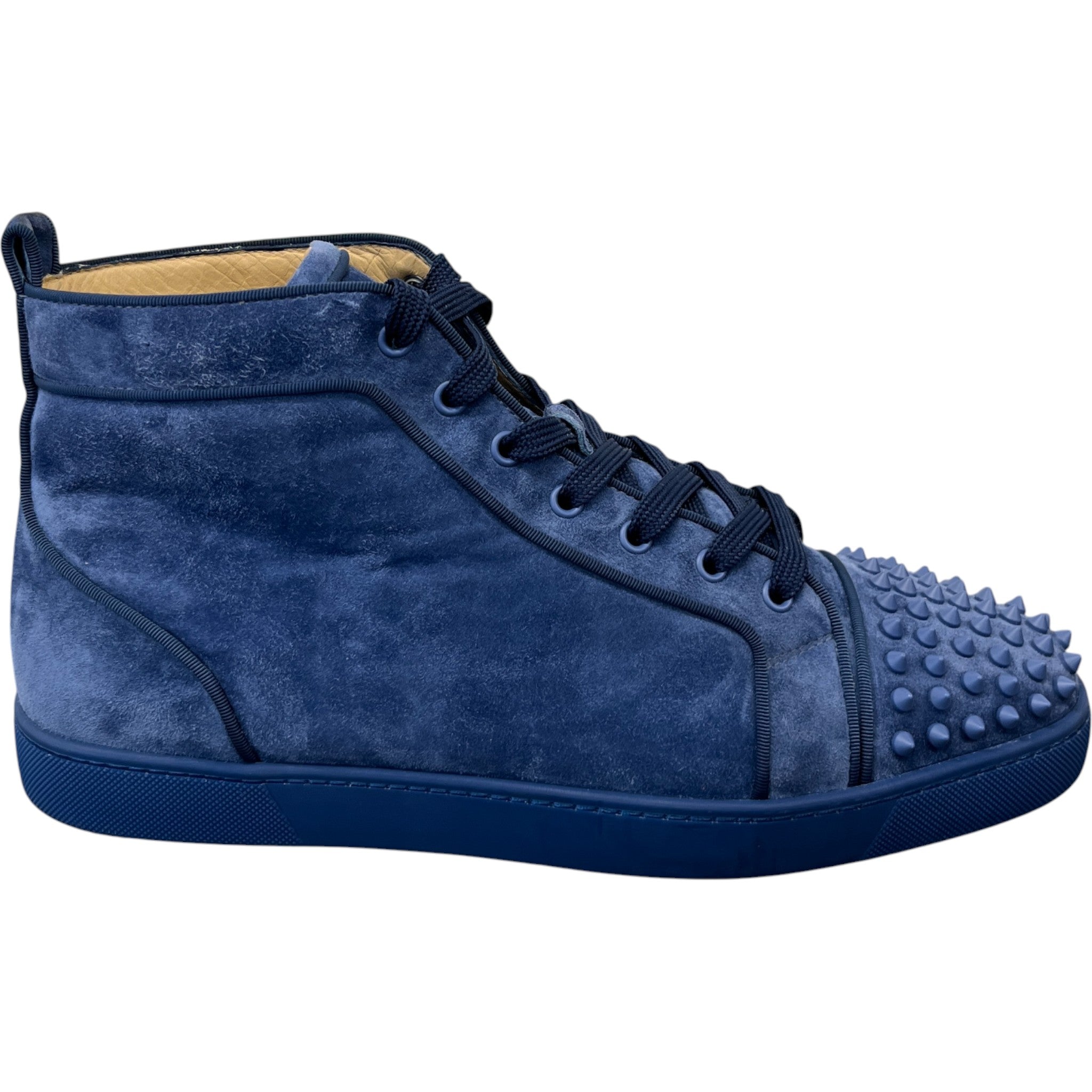 Men's Louis Spikes High Trainers Blue Size EU 46 / UK 12