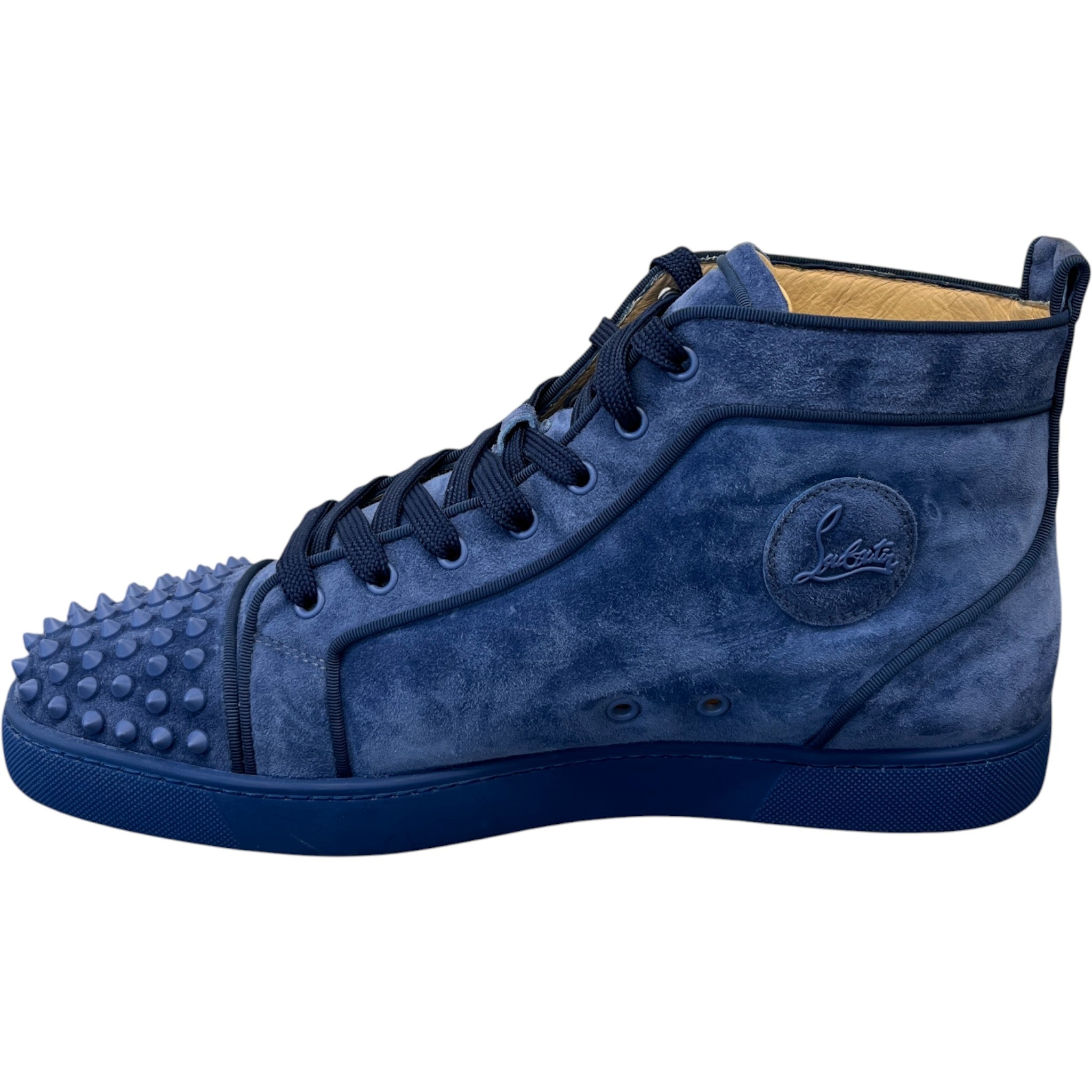 Men's Louis Spikes High Trainers Blue Size EU 46 / UK 12