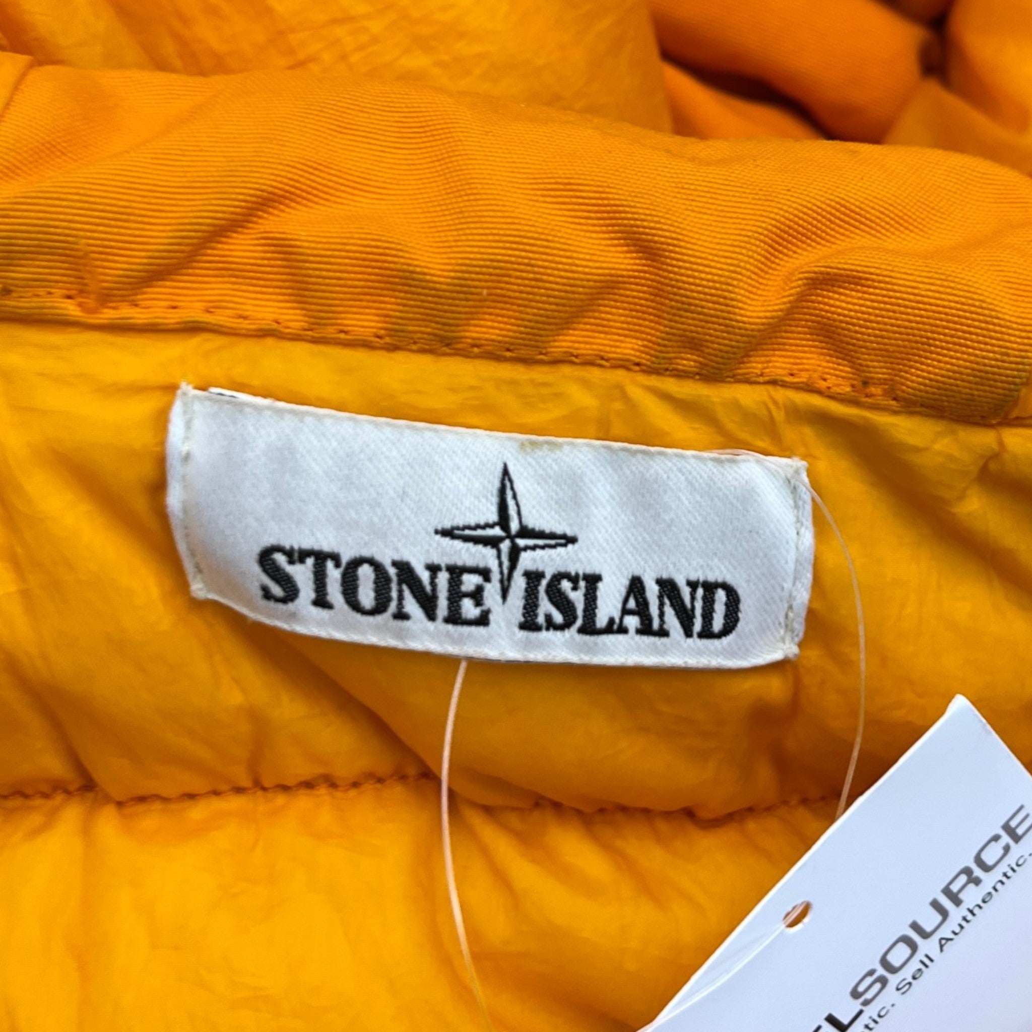 Men's Crinkle Reps Ny Down Down Jacket Orange Size L