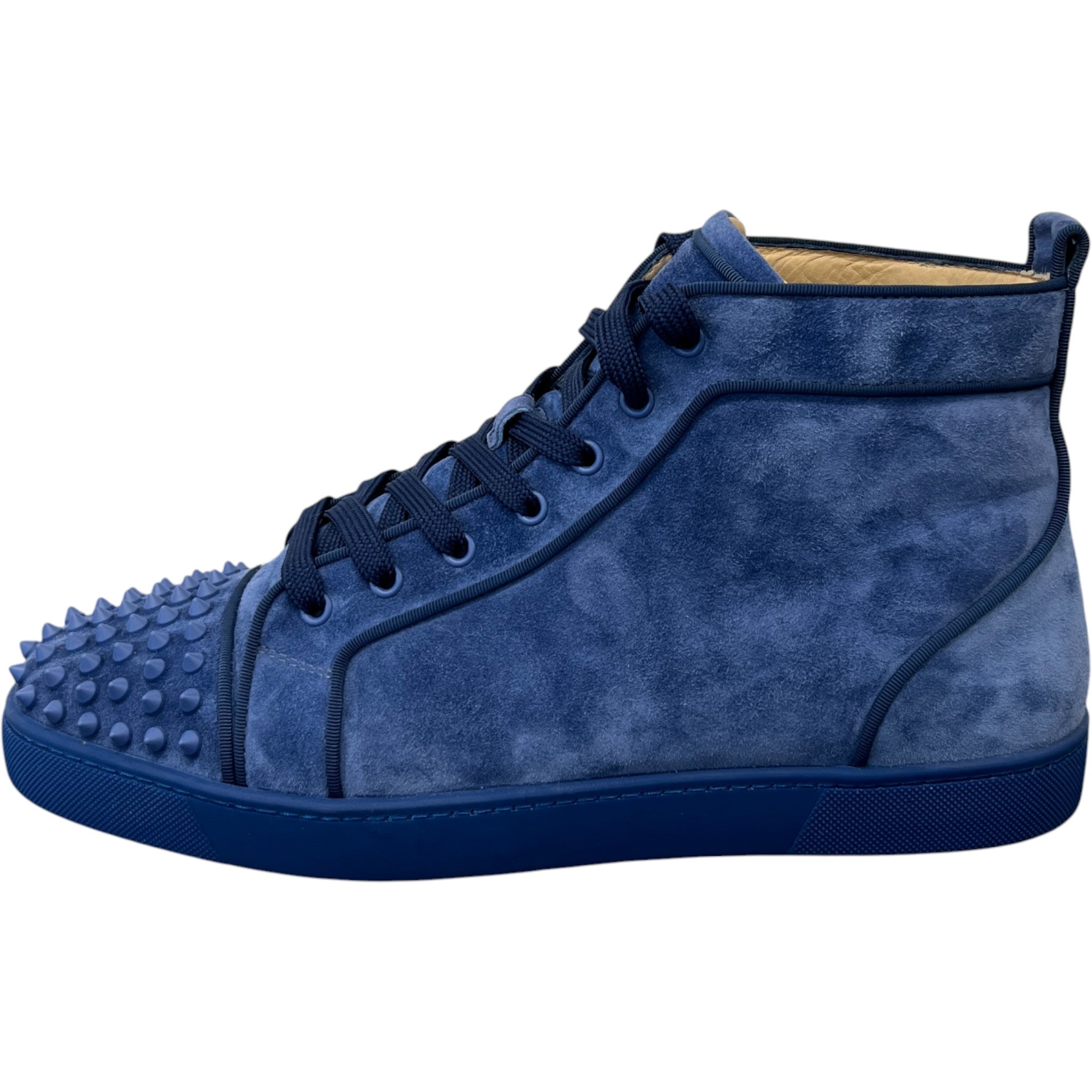 Men's Louis Spikes High Trainers Blue Size EU 46 / UK 12