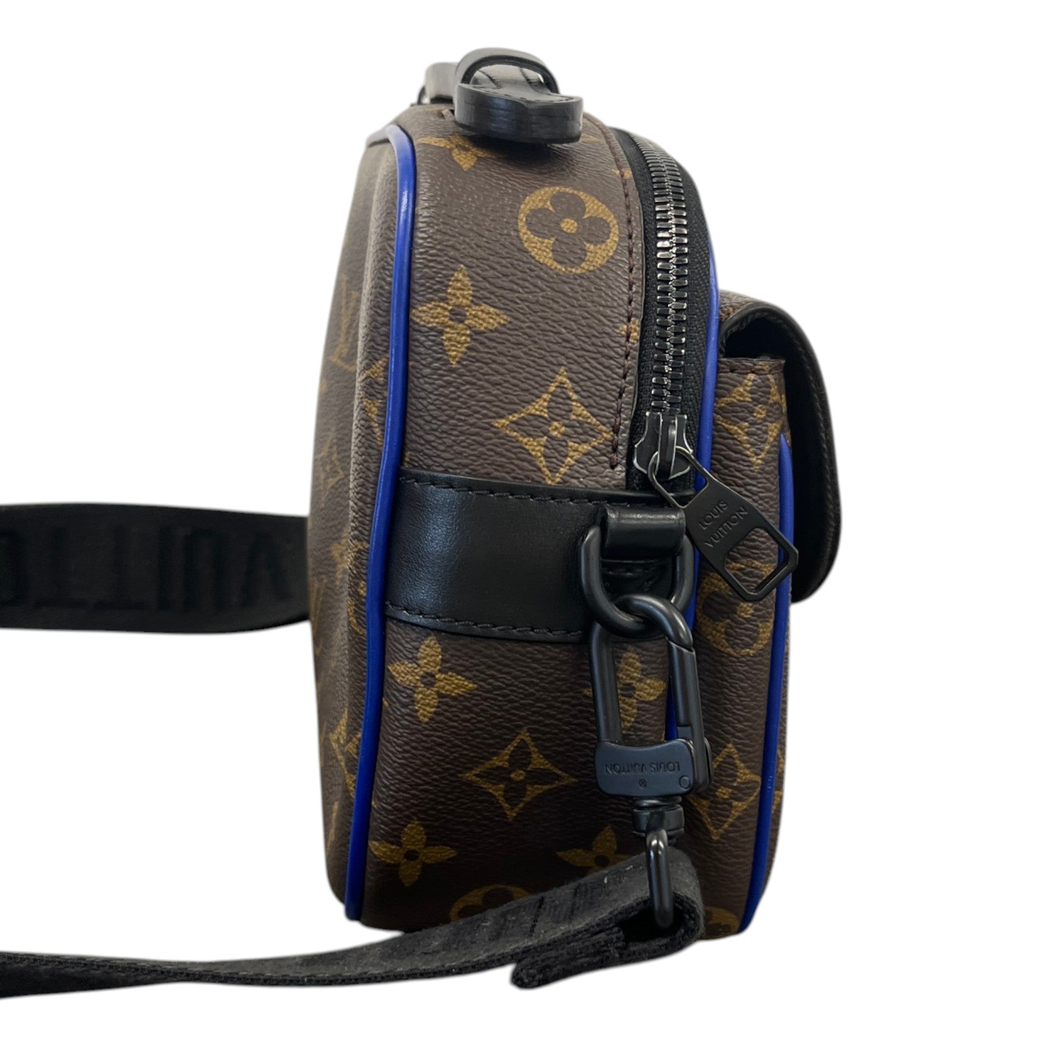 Men's Monogram S-Lock Messenger Bag Brown