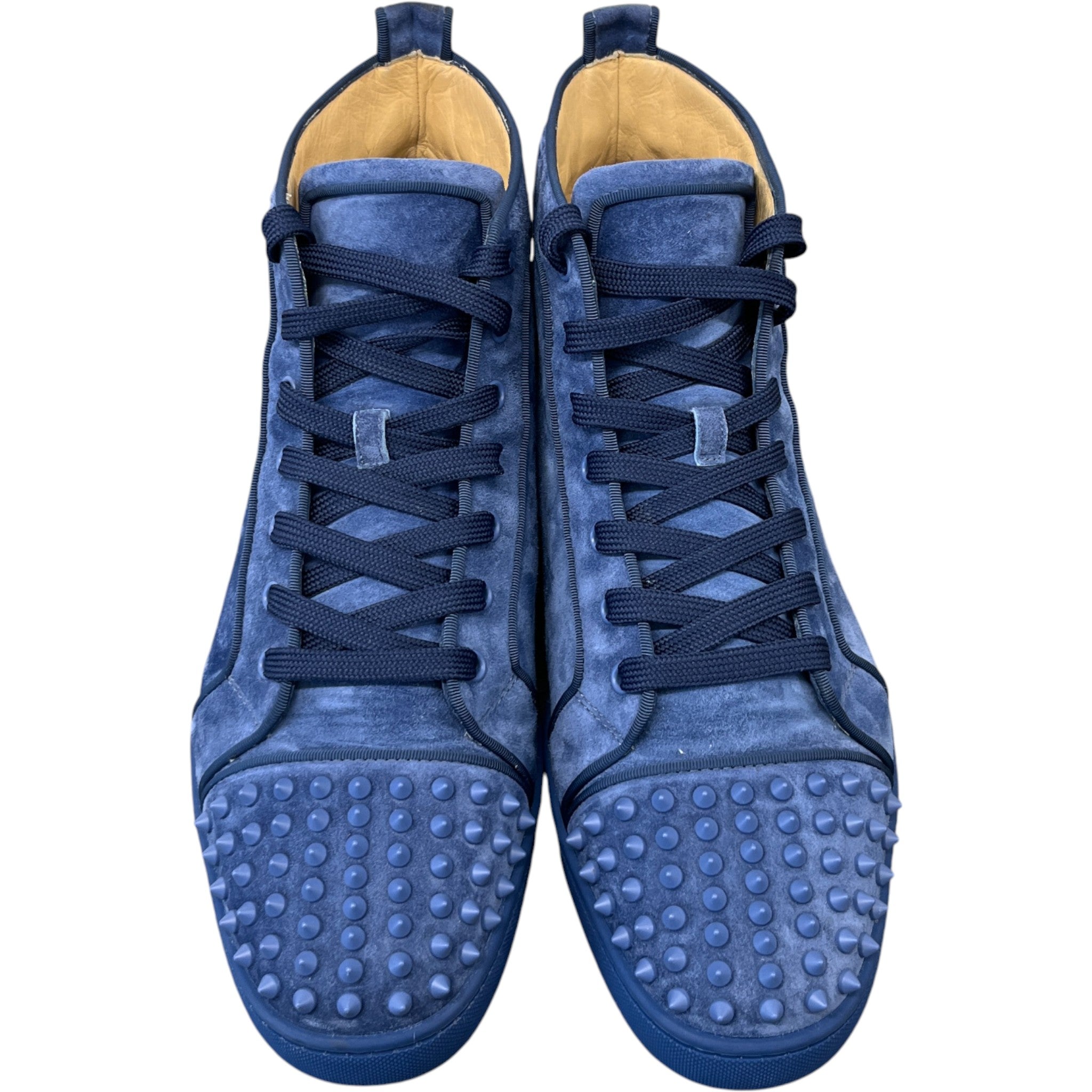 Men's Louis Spikes High Trainers Blue Size EU 46 / UK 12
