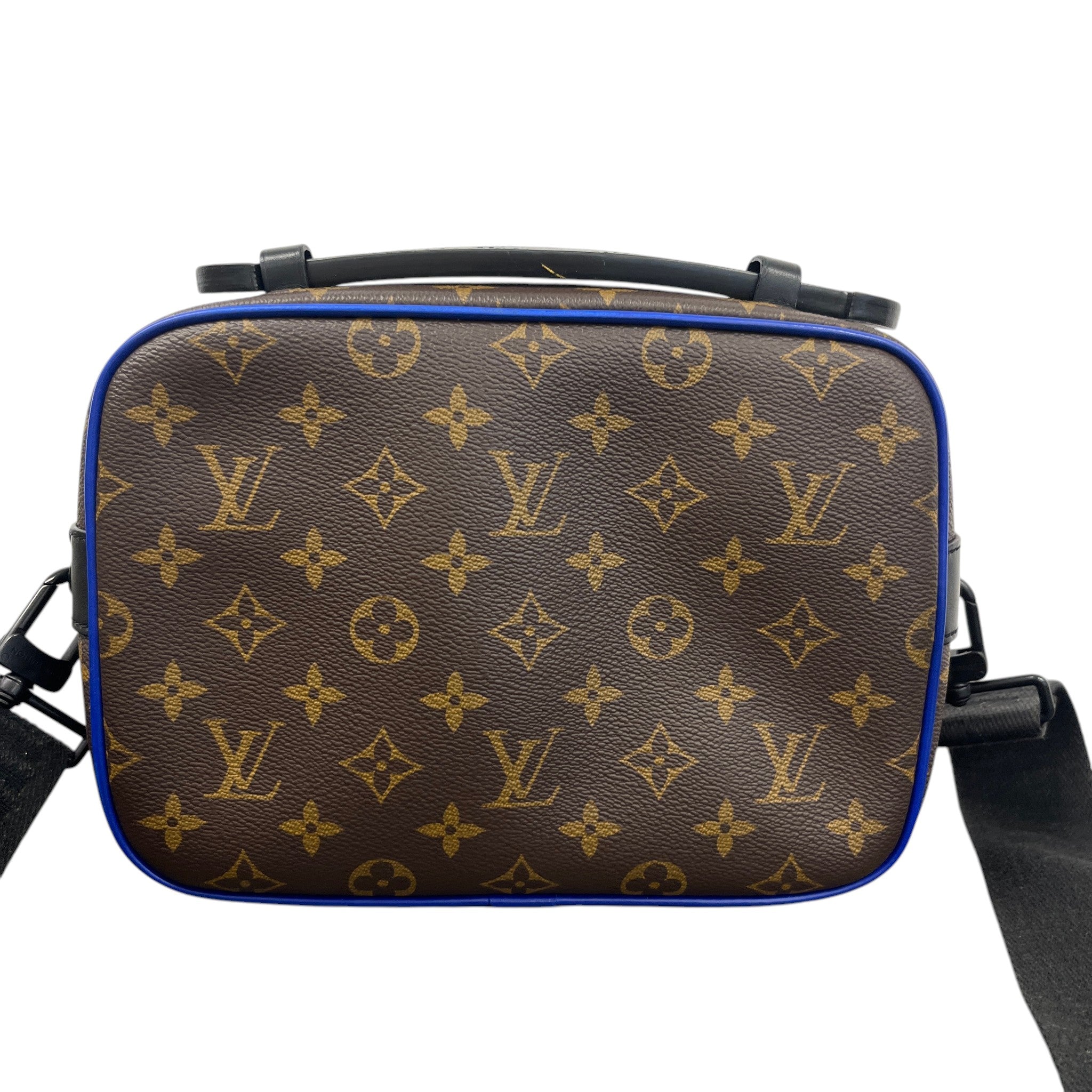 Men's Monogram S-Lock Messenger Bag Brown