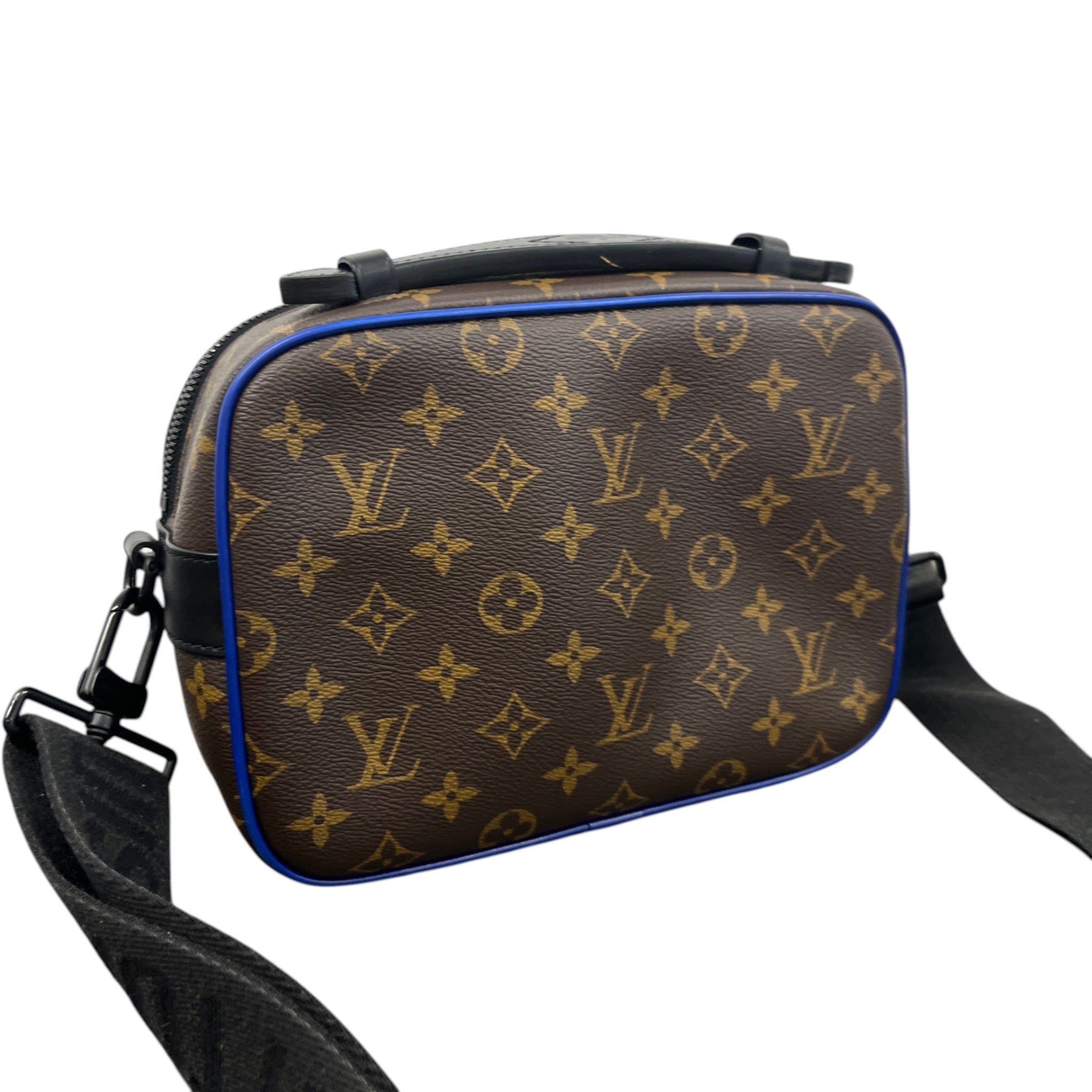 Men's Monogram S-Lock Messenger Bag Brown