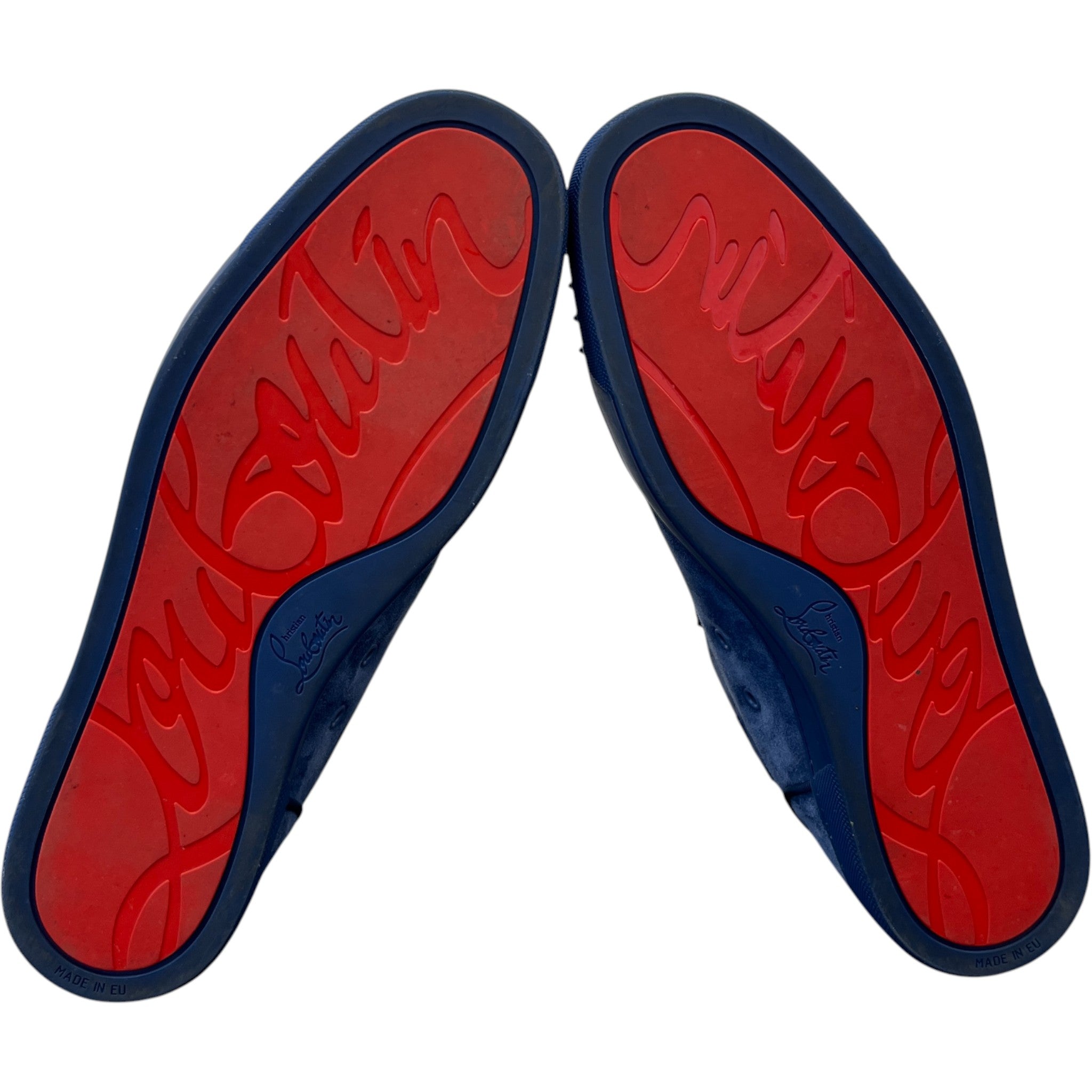 Men's Louis Spikes High Trainers Blue Size EU 46 / UK 12