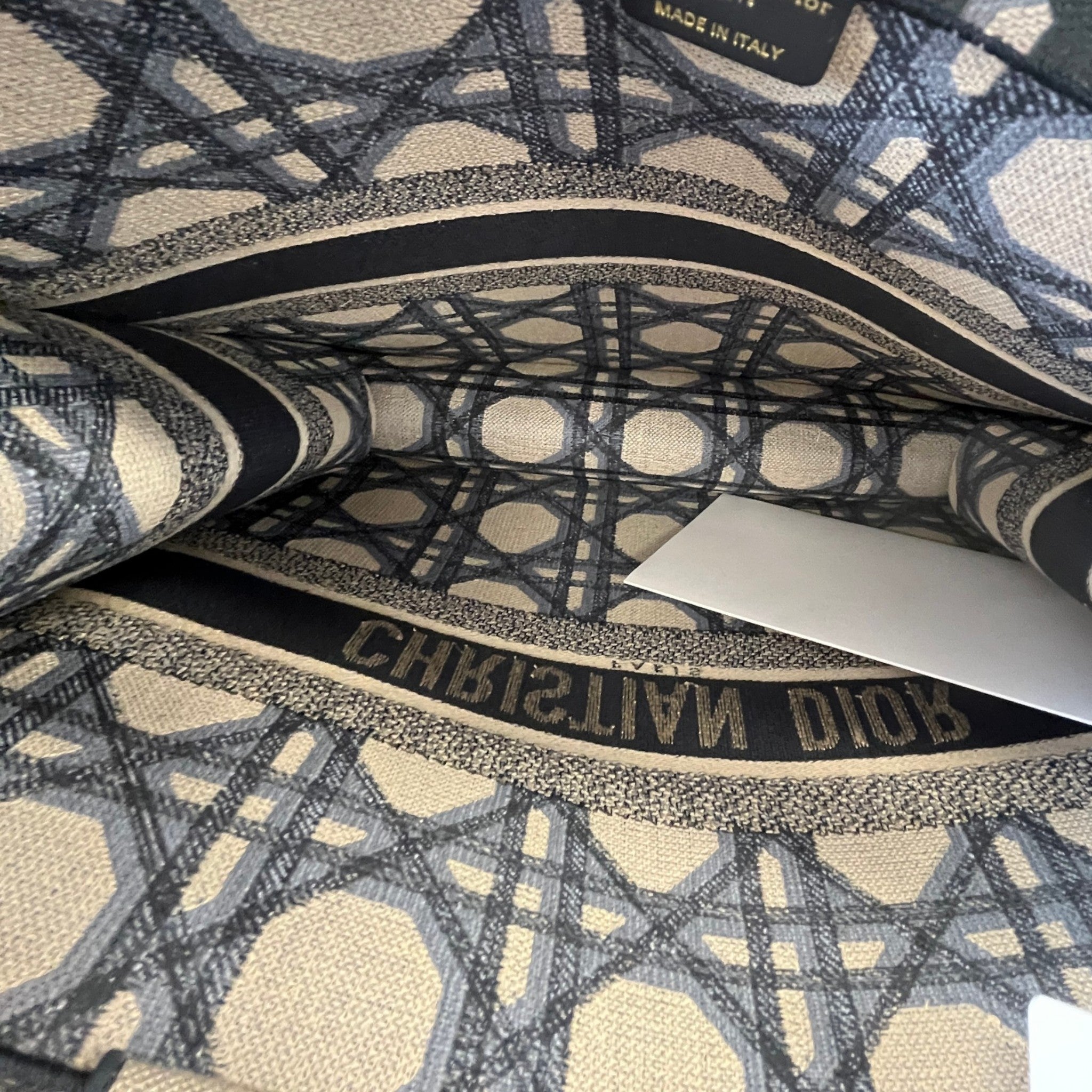 Women's Book Tote Bag Navy