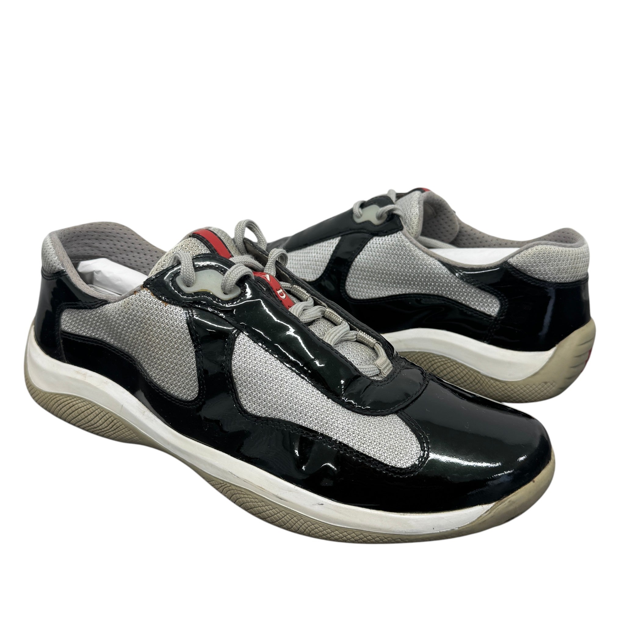 Men's America'S Cup Low Trainers Black Size EU 41.5 / UK 7.5