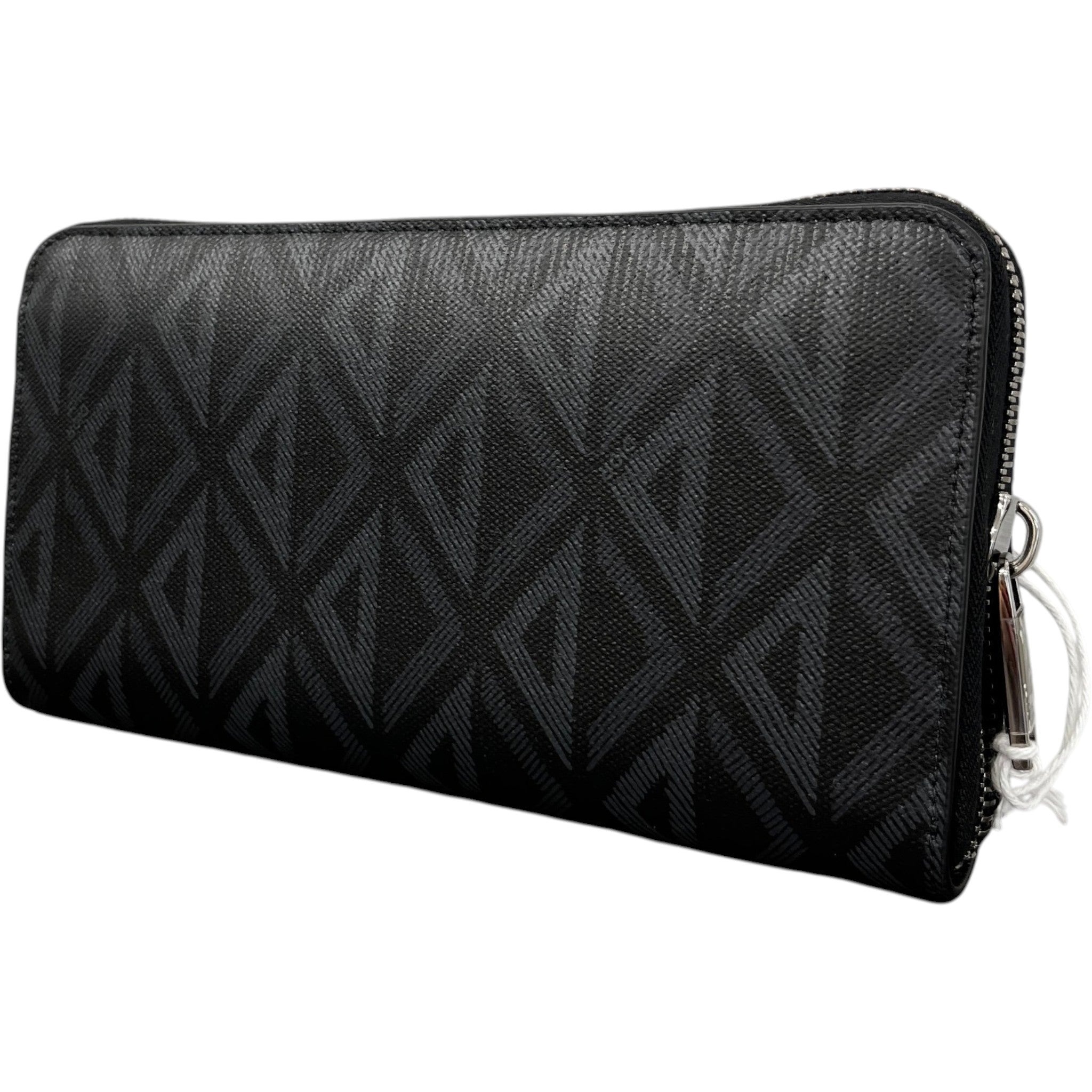 Men's Cd Diamond Wallet Grey