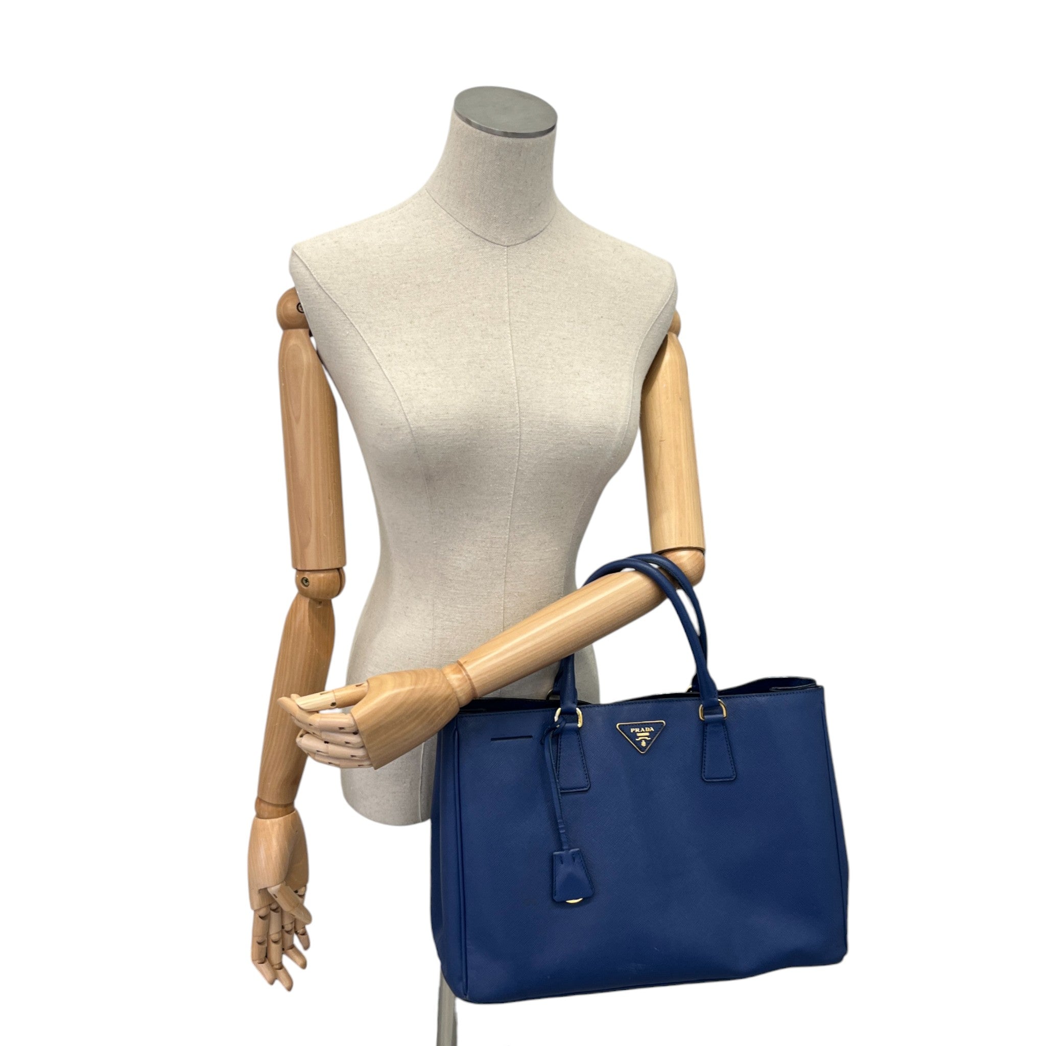 Women's Galleria Large Saffiano Bag Blue