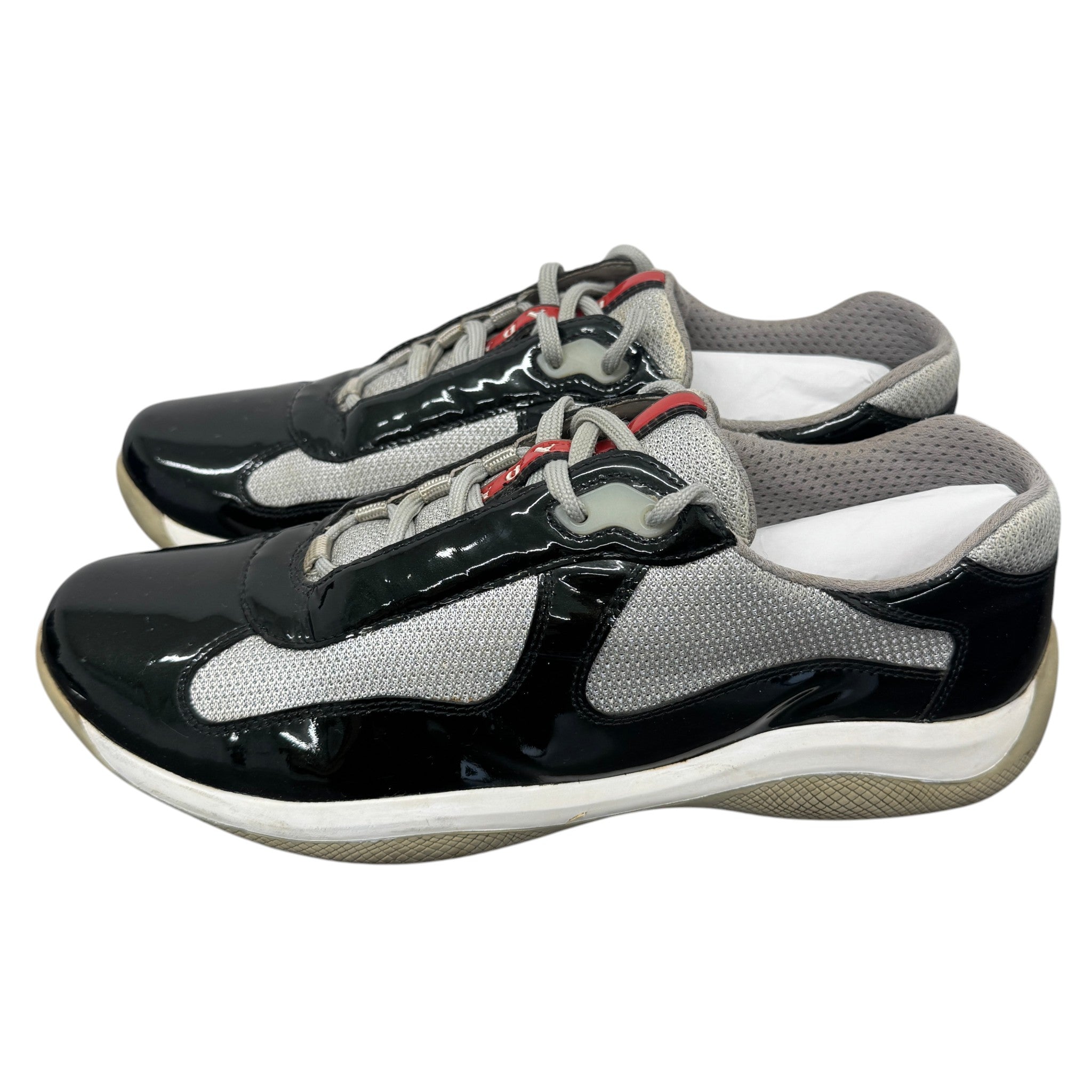 Men's America'S Cup Low Trainers Black Size EU 41.5 / UK 7.5
