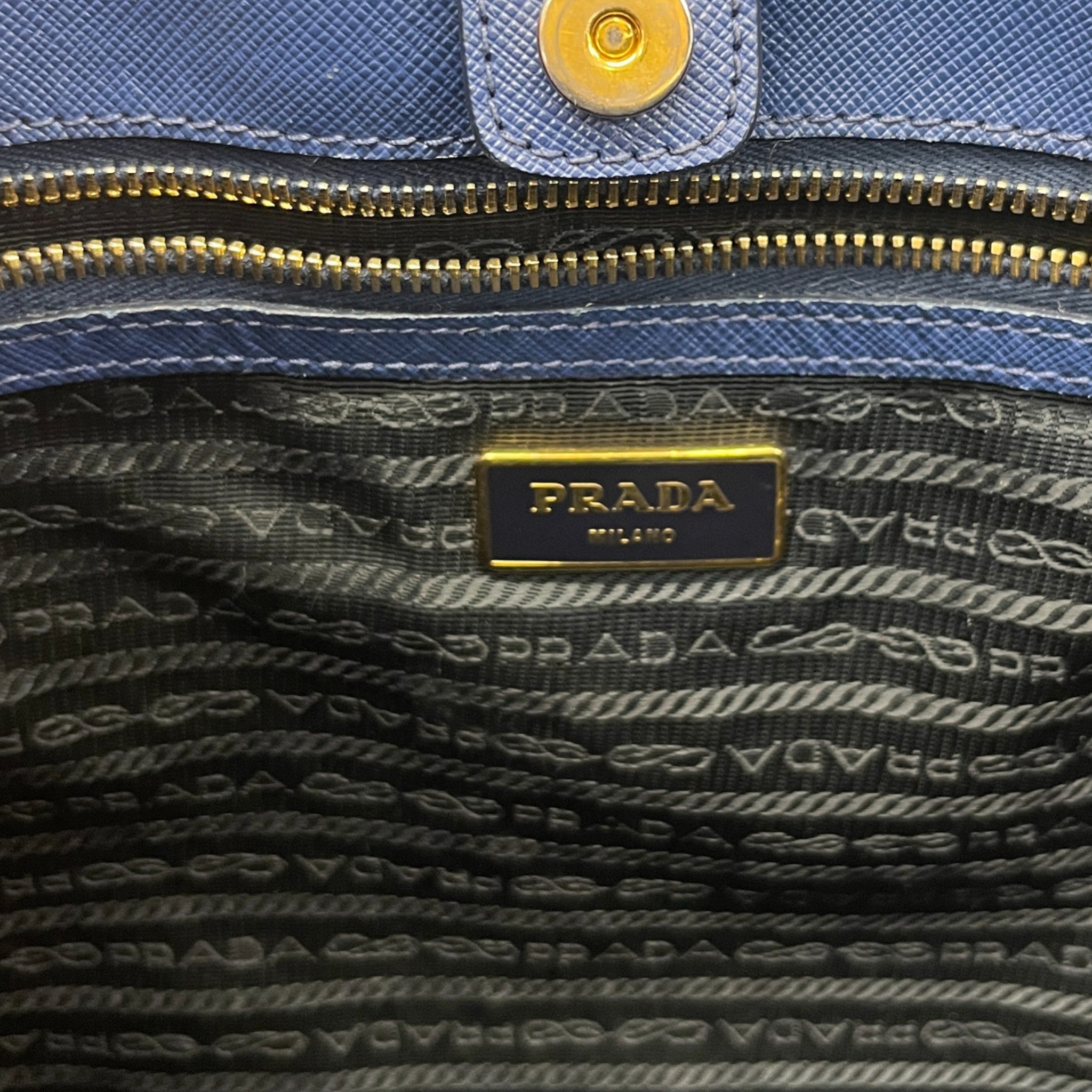 Women's Galleria Large Saffiano Bag Blue