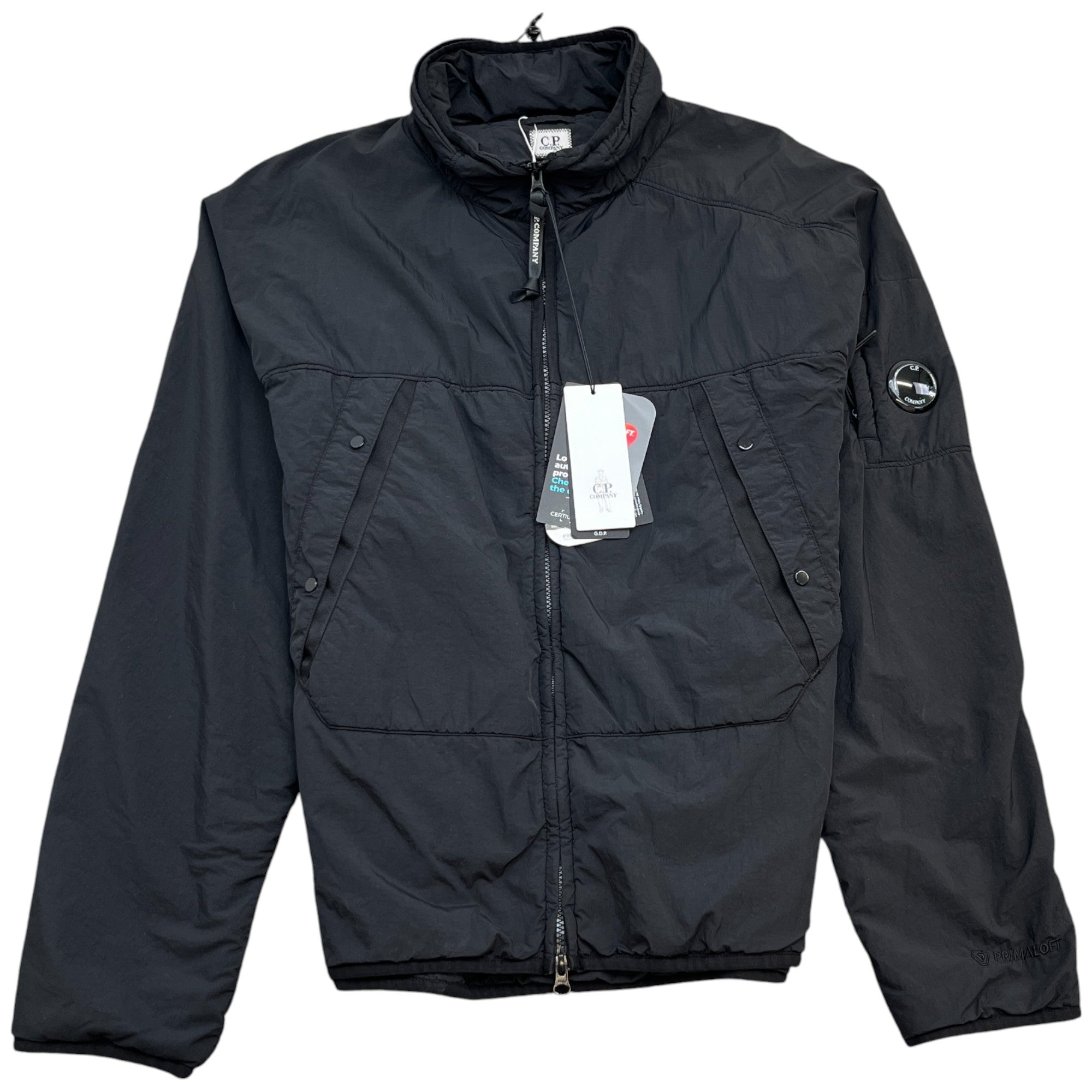 Men's G.D.P. Primaloft Lens Jacket Black Size IT 52 / XL