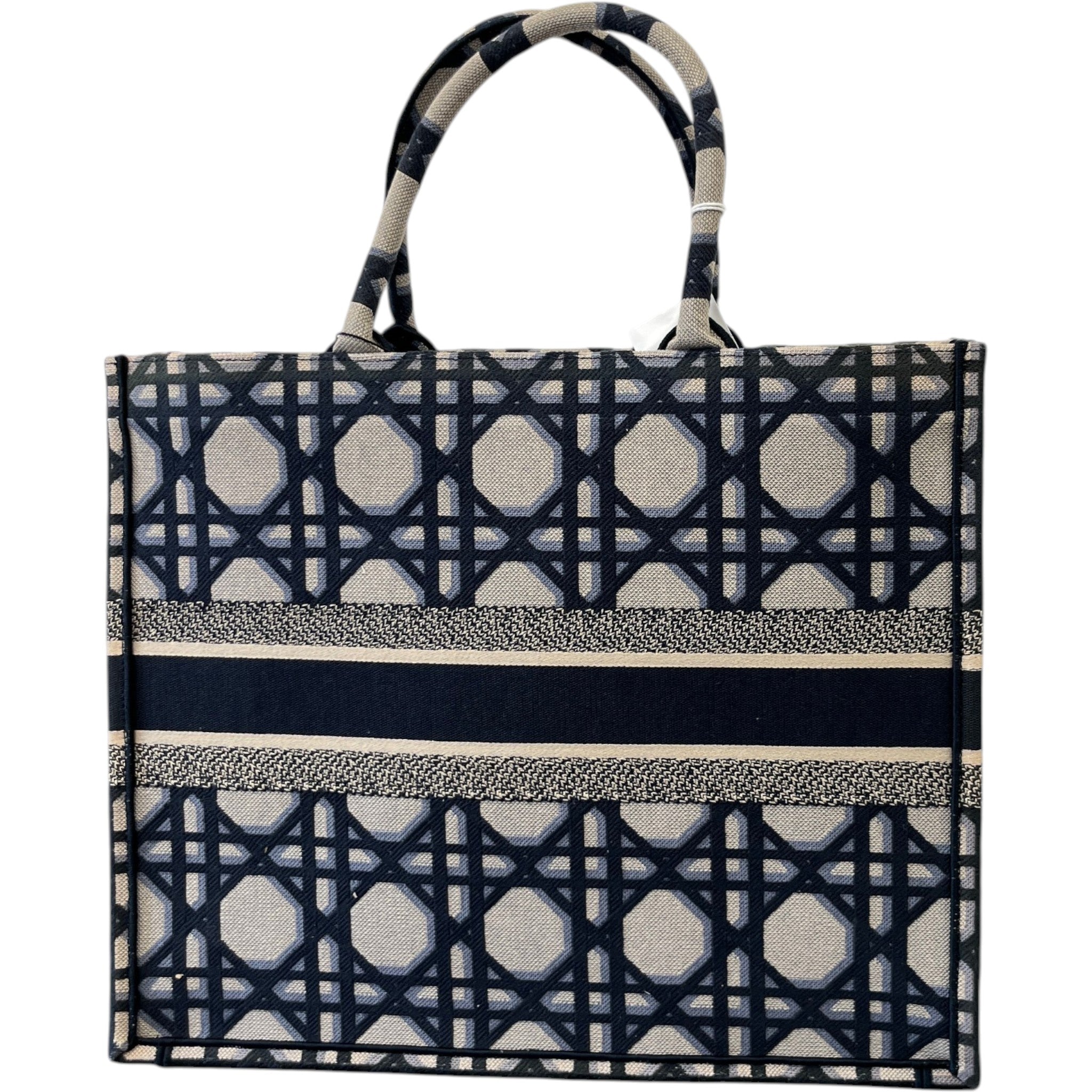 Women's Book Tote Bag Navy